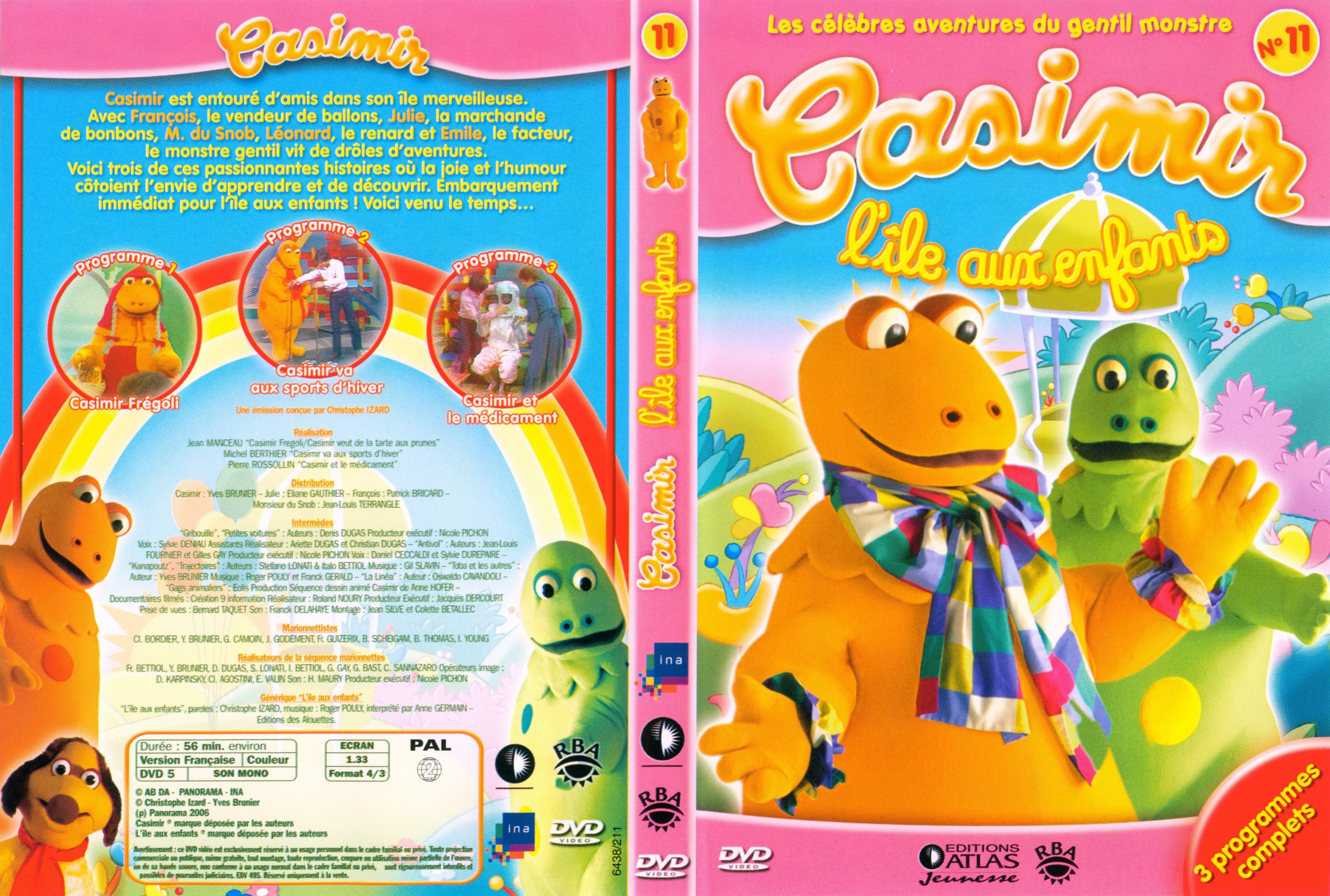 Jaquette DVD Casimir vol 11