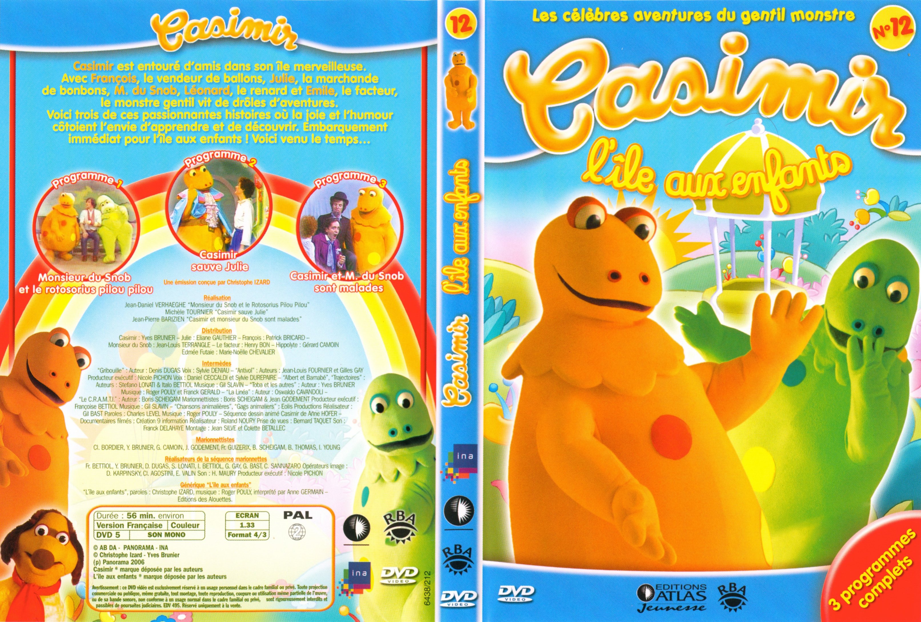 Jaquette DVD Casimir vol 12