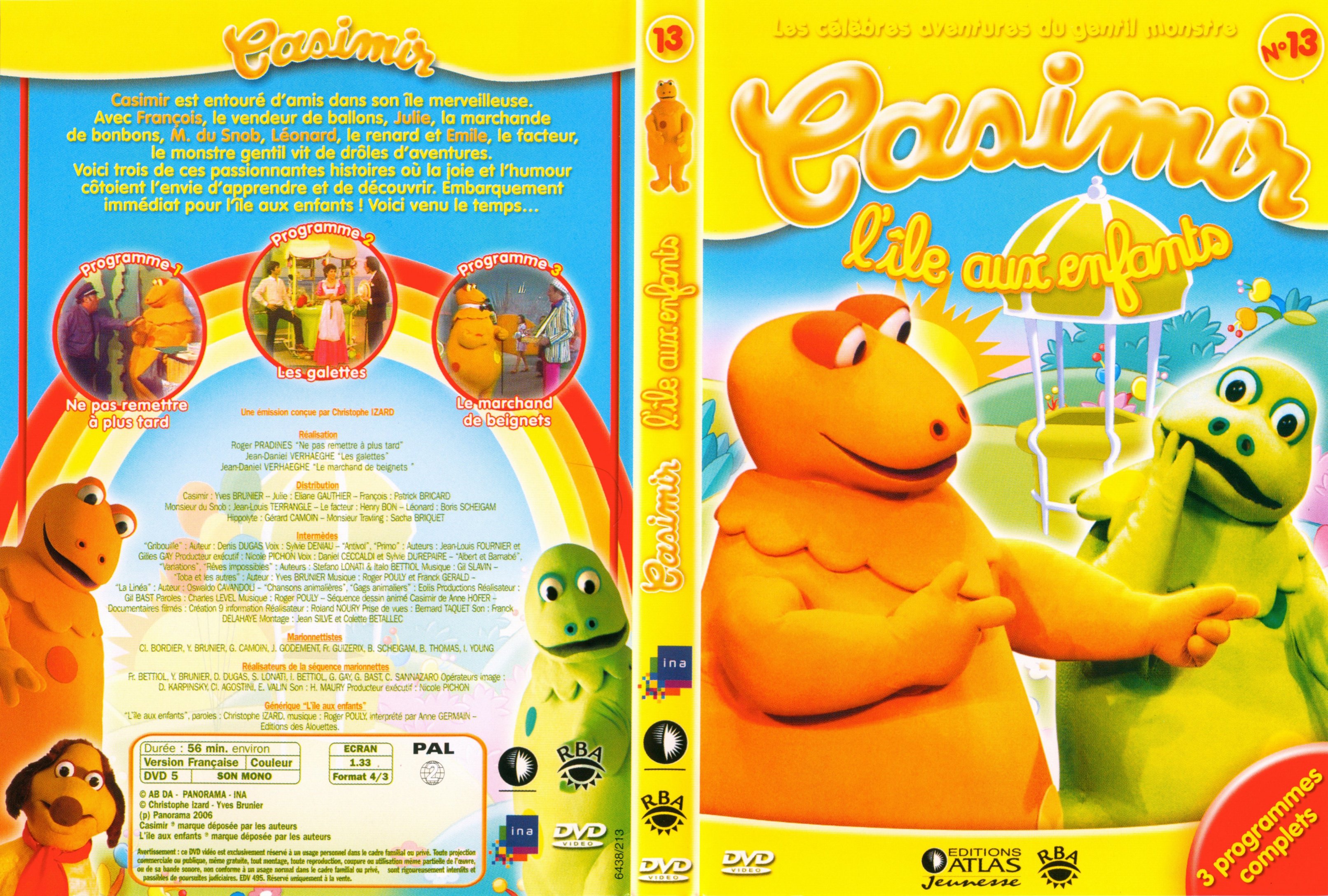 Jaquette DVD Casimir vol 13