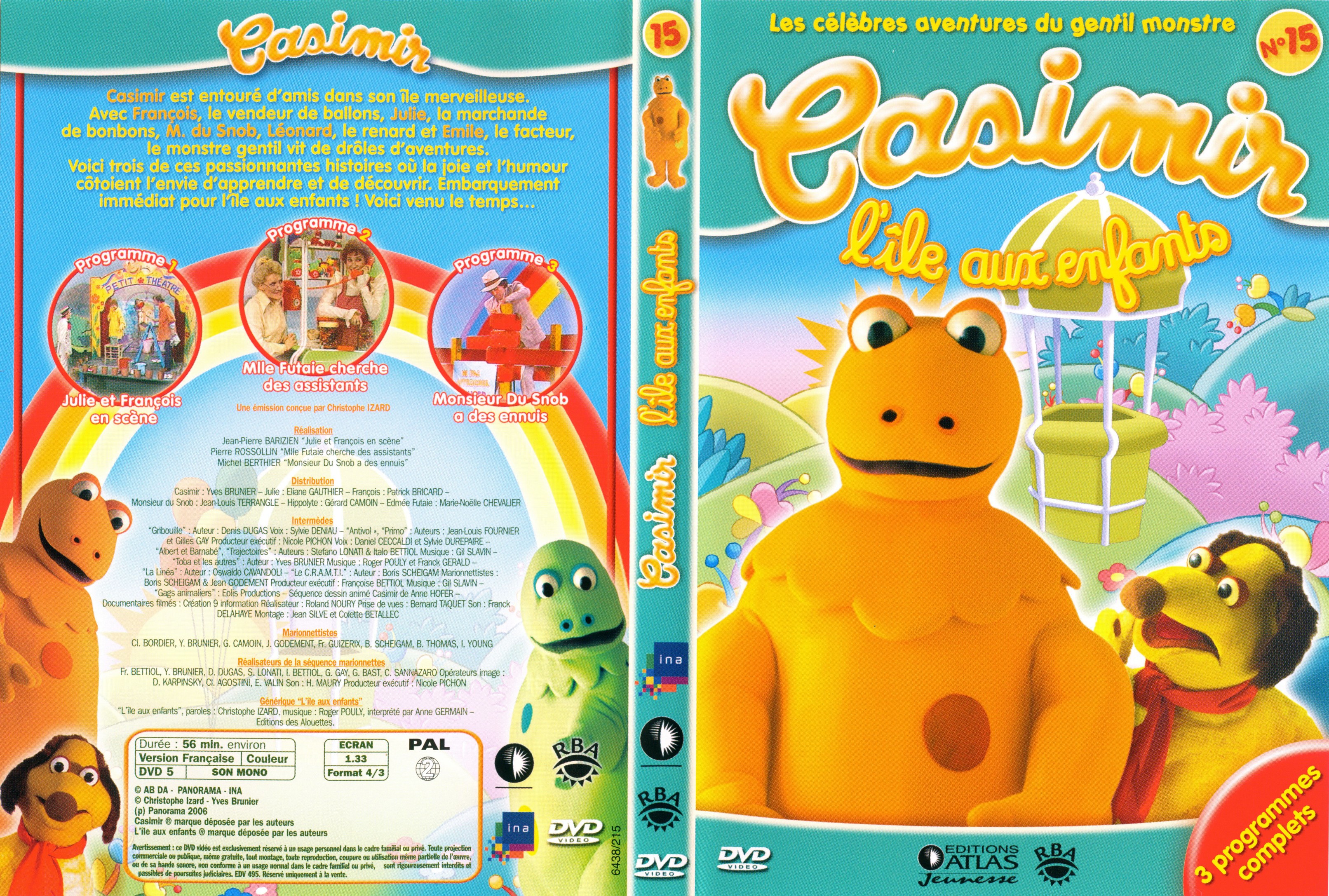 Jaquette DVD Casimir vol 15