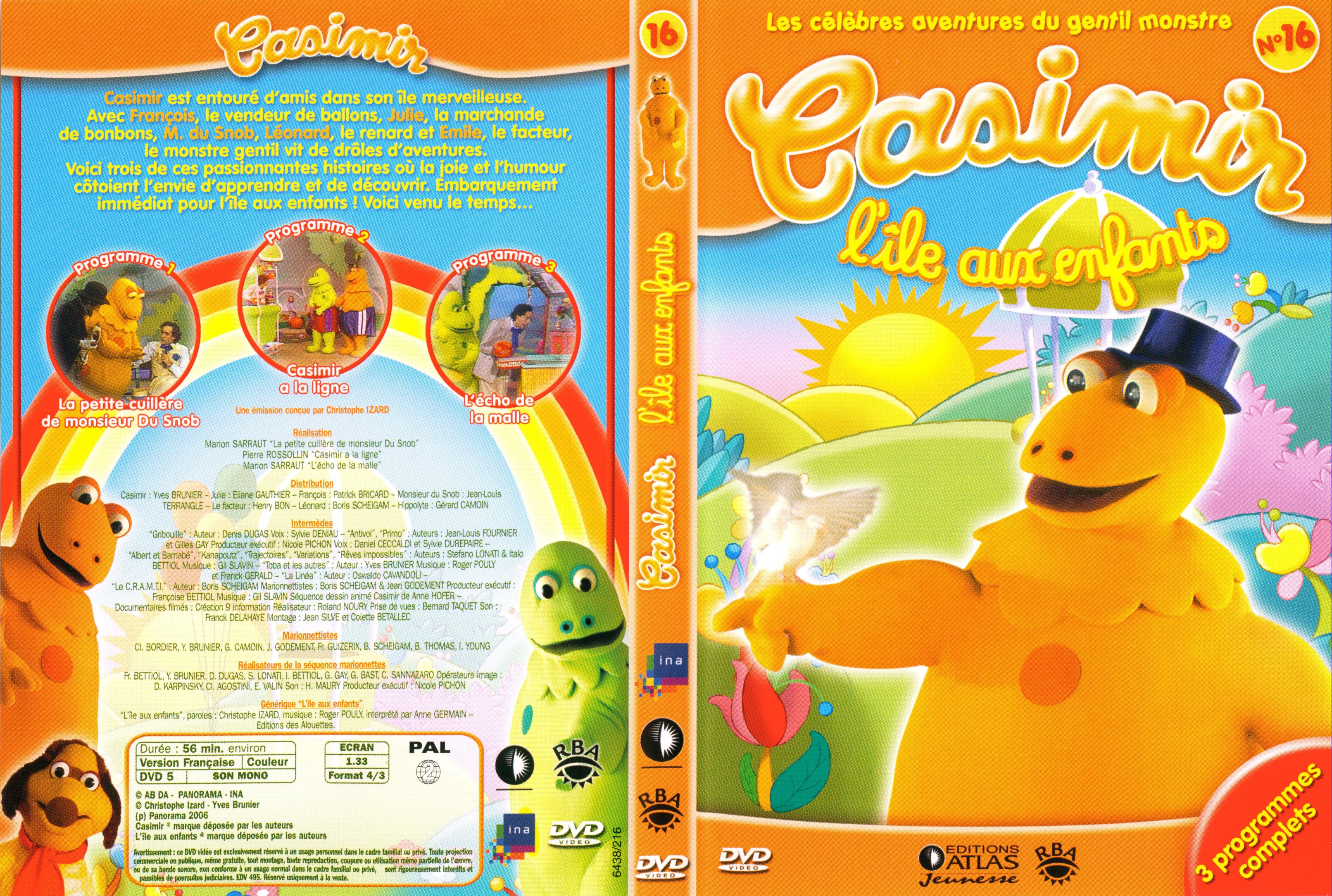 Jaquette DVD Casimir vol 16