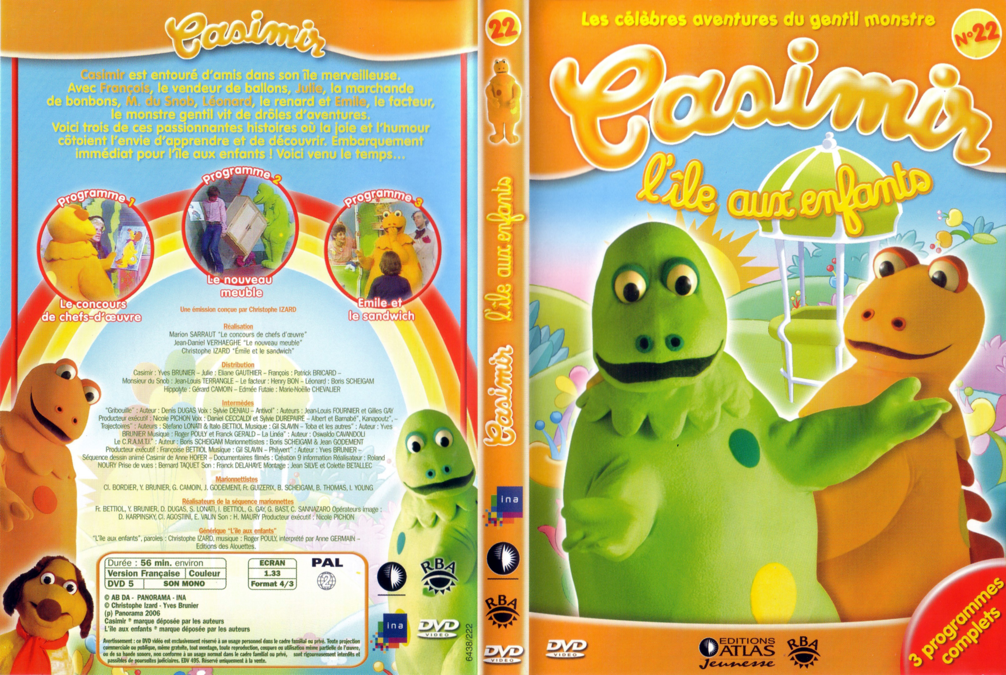 Jaquette DVD Casimir vol 22