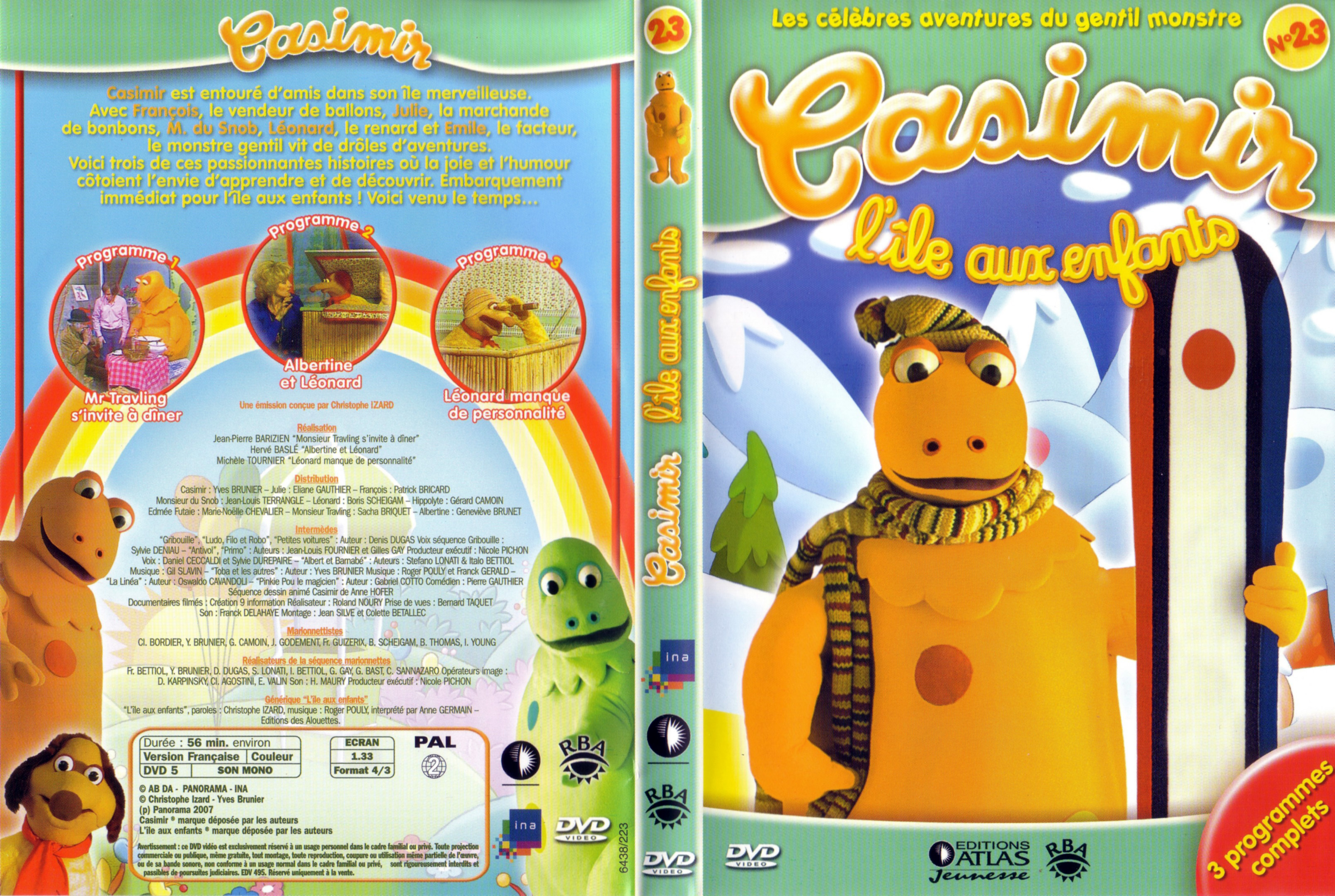 Jaquette DVD Casimir vol 23