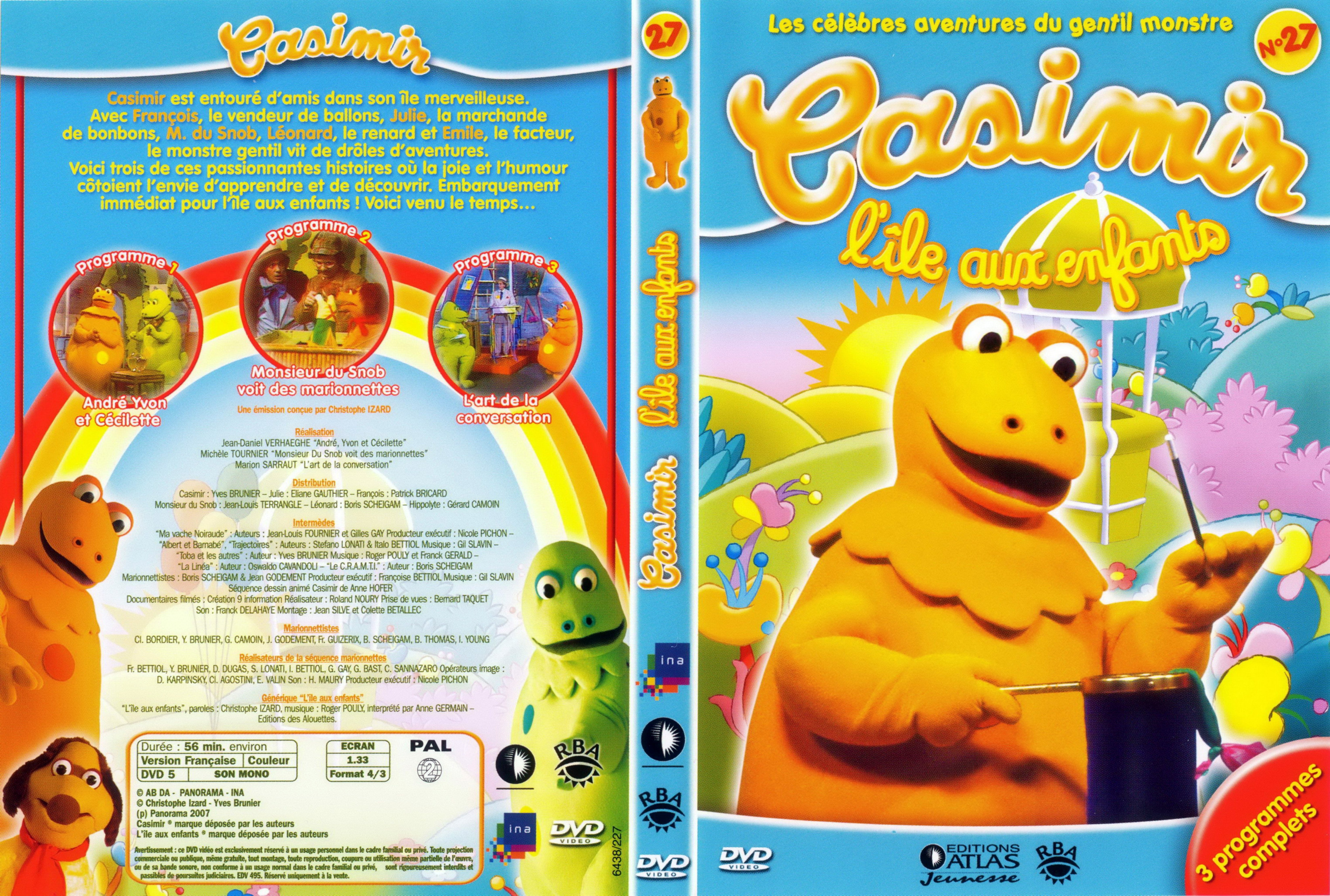 Jaquette DVD Casimir vol 27