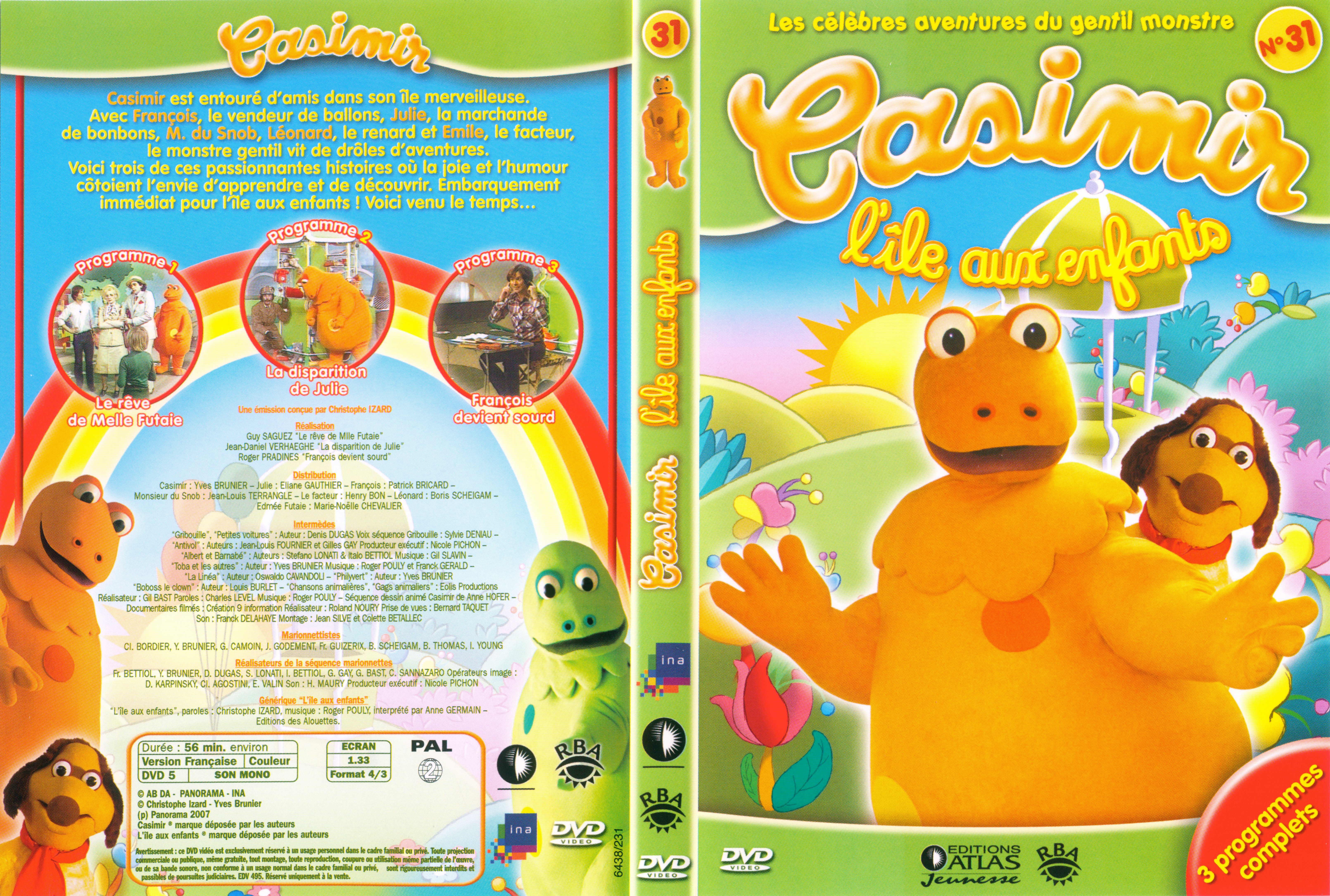Jaquette DVD Casimir vol 31