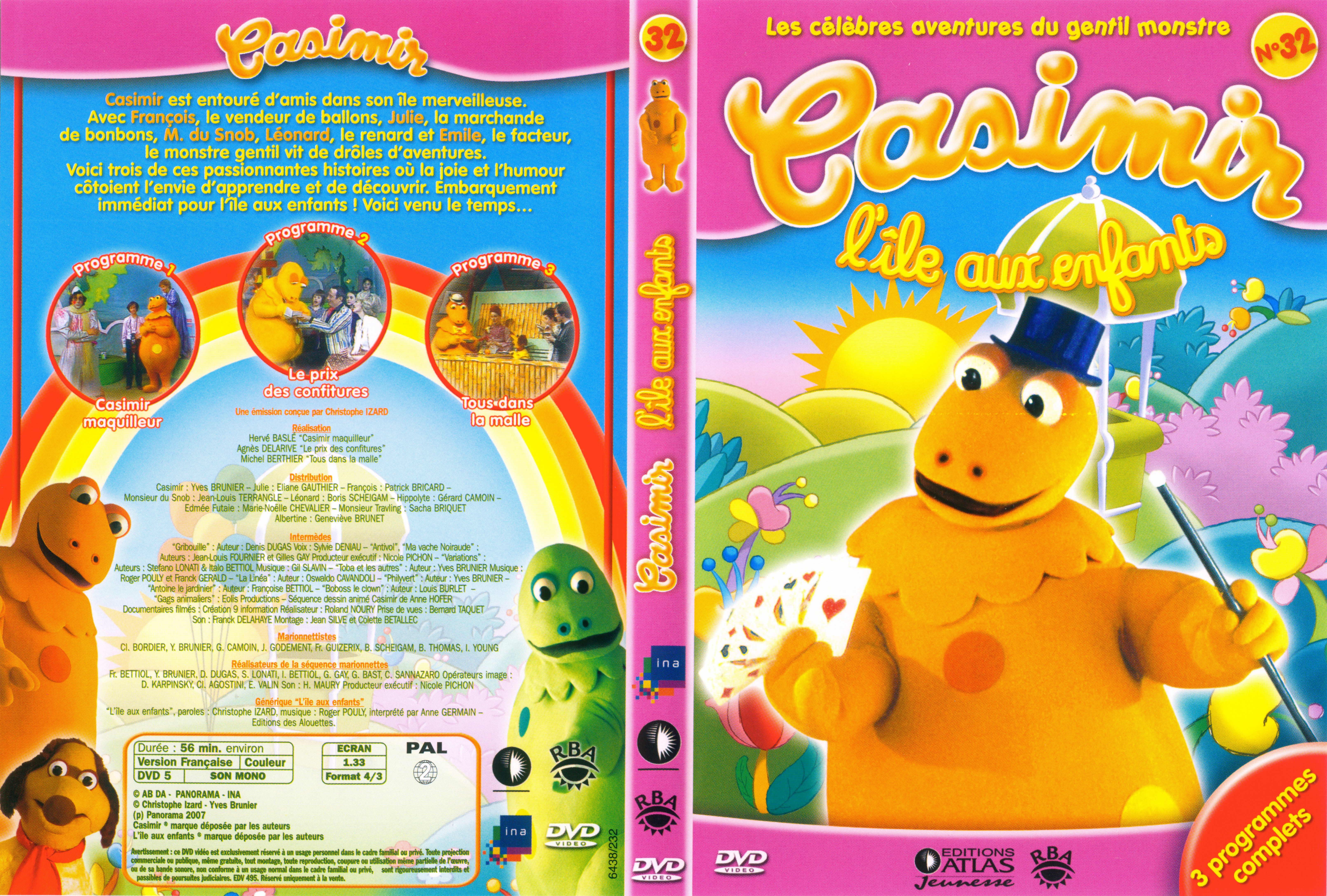 Jaquette DVD Casimir vol 32