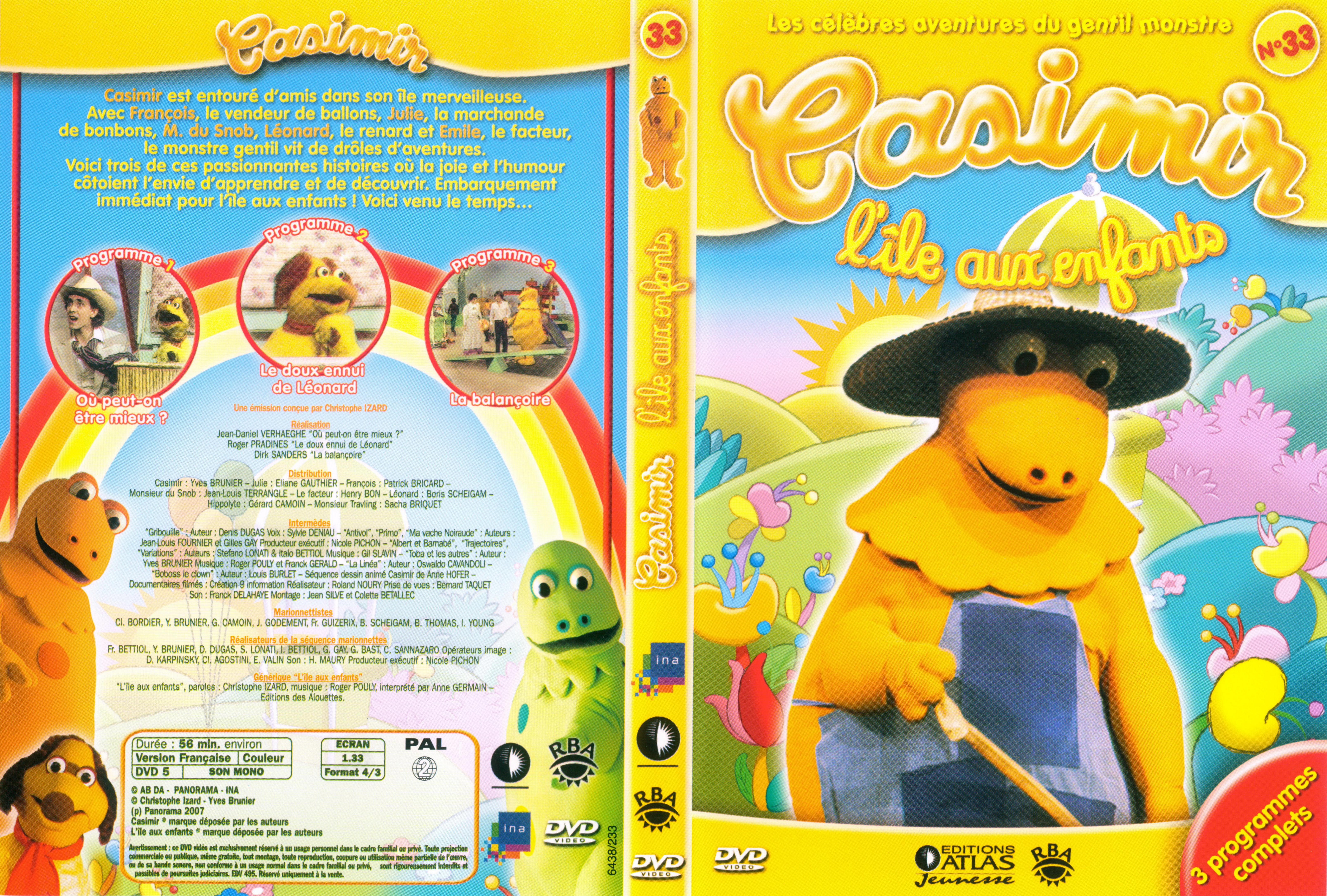 Jaquette DVD Casimir vol 33