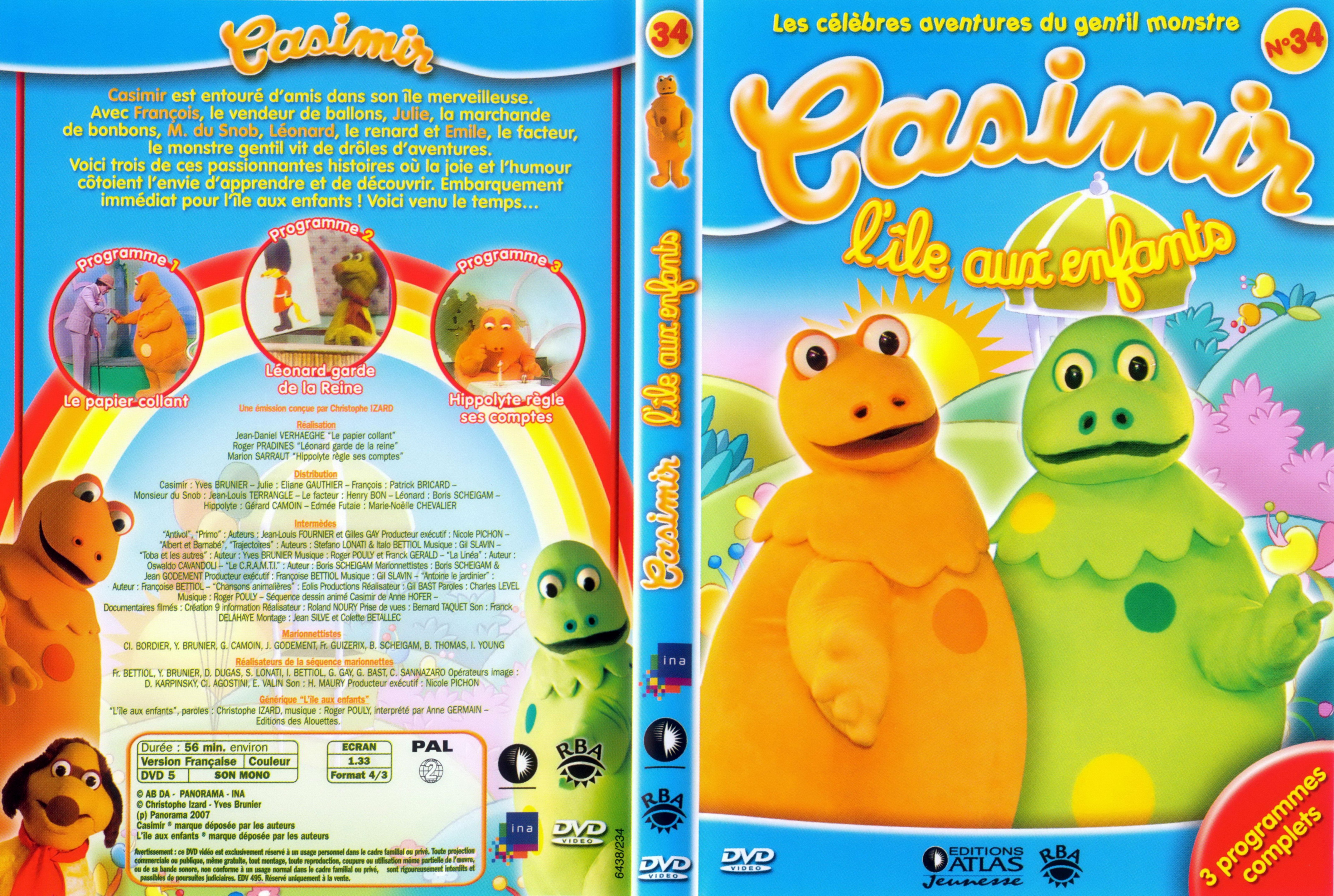 Jaquette DVD Casimir vol 34