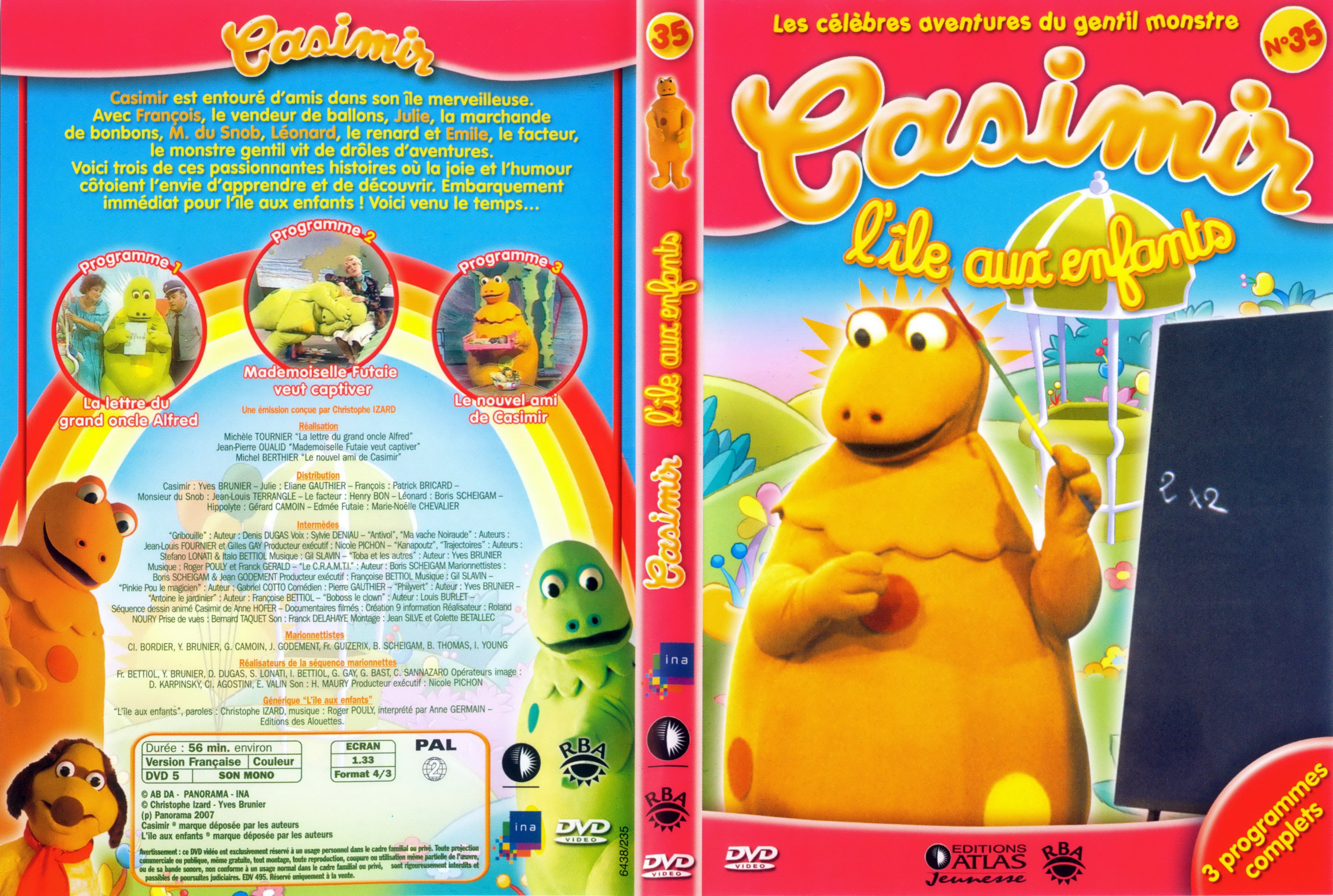 Jaquette DVD Casimir vol 35