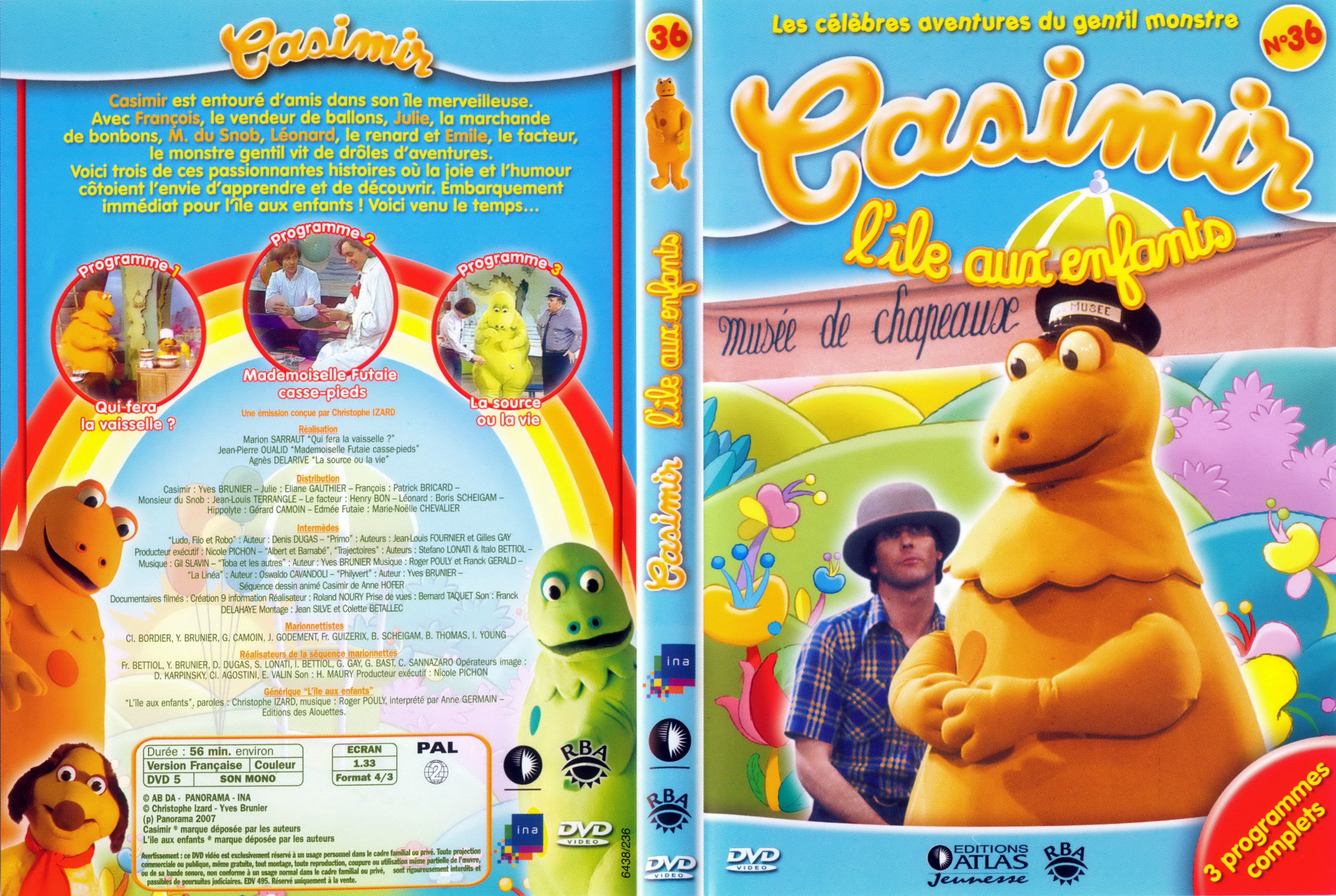 Jaquette DVD Casimir vol 36
