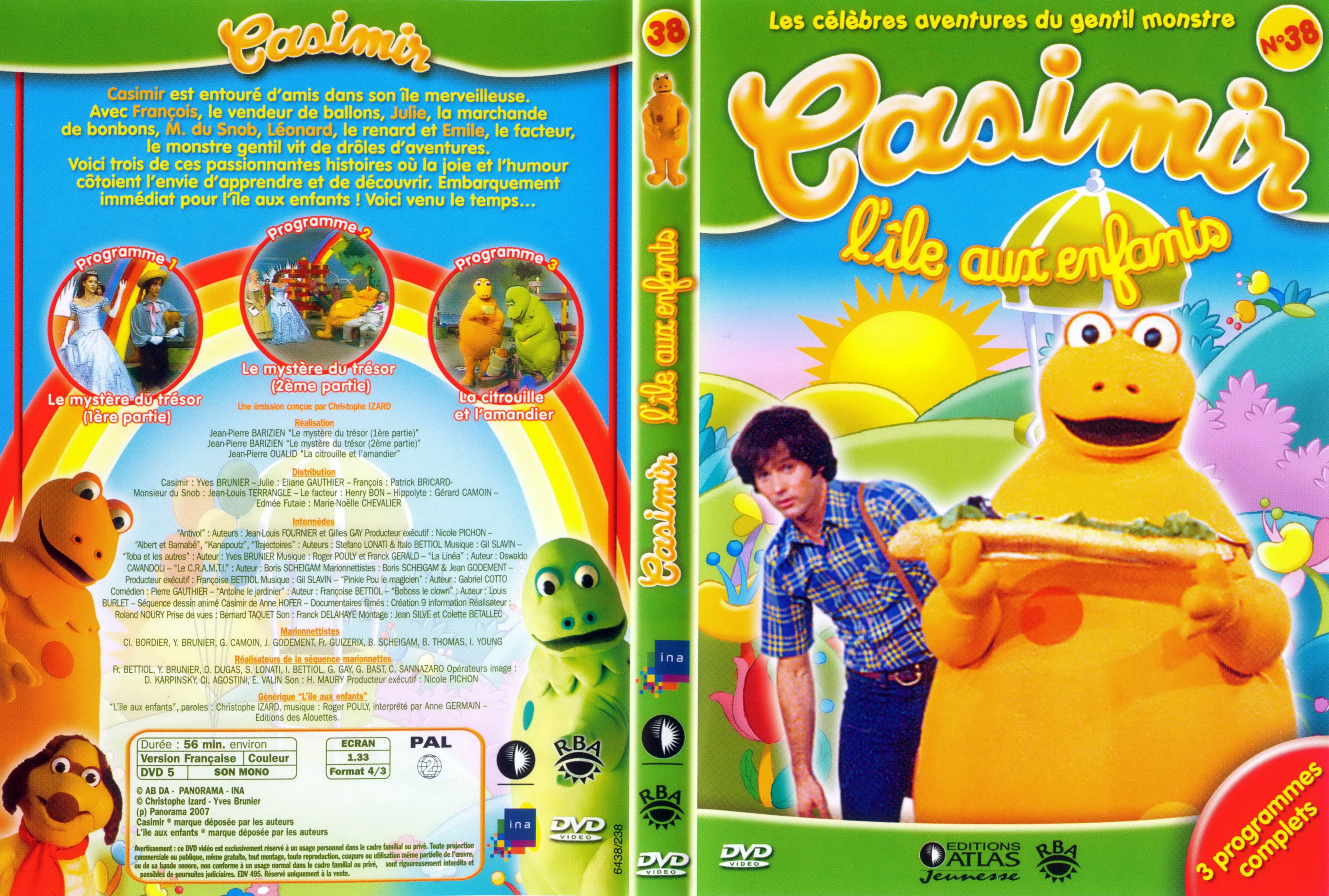 Jaquette DVD Casimir vol 38
