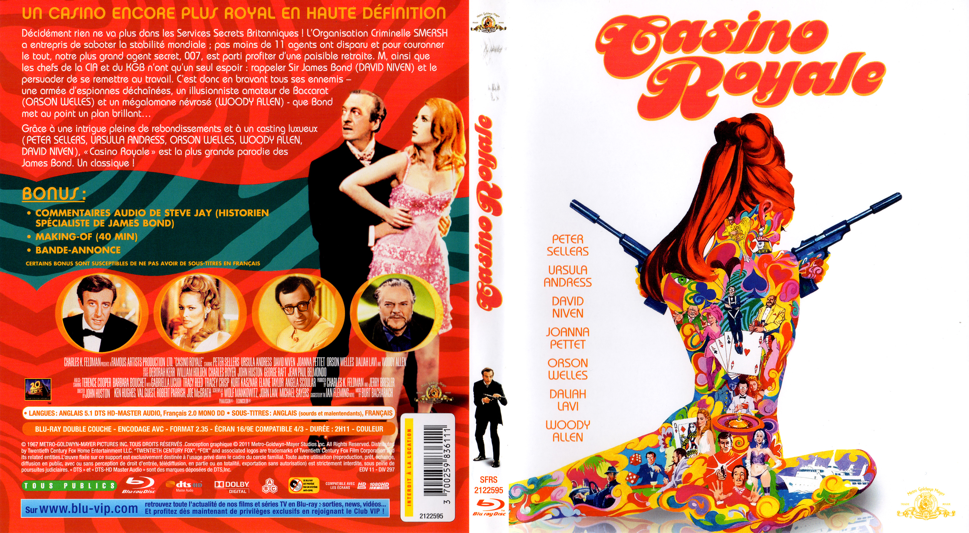 Casino Royale 1967 Dvd Cover