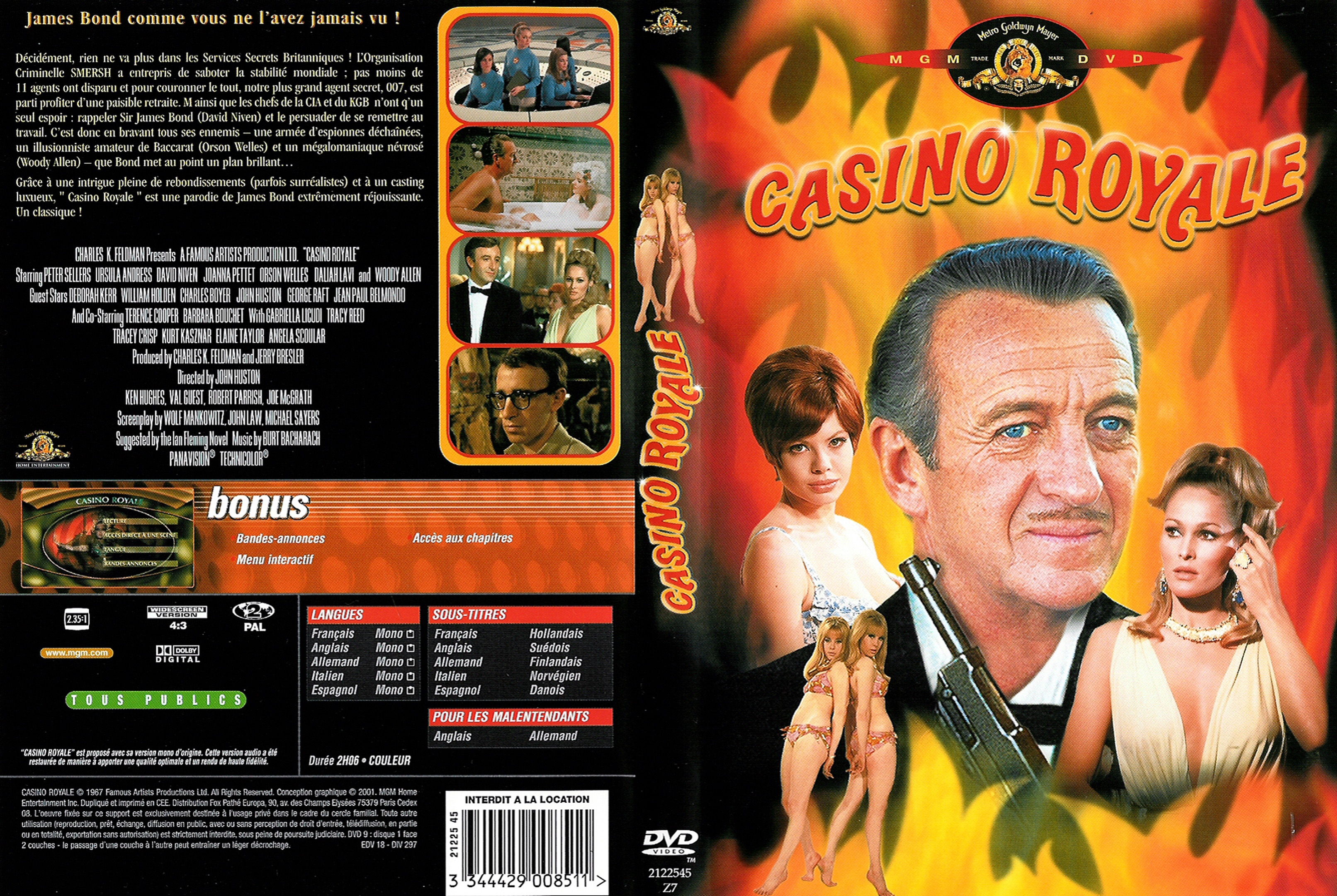 Jaquette DVD Casino royale