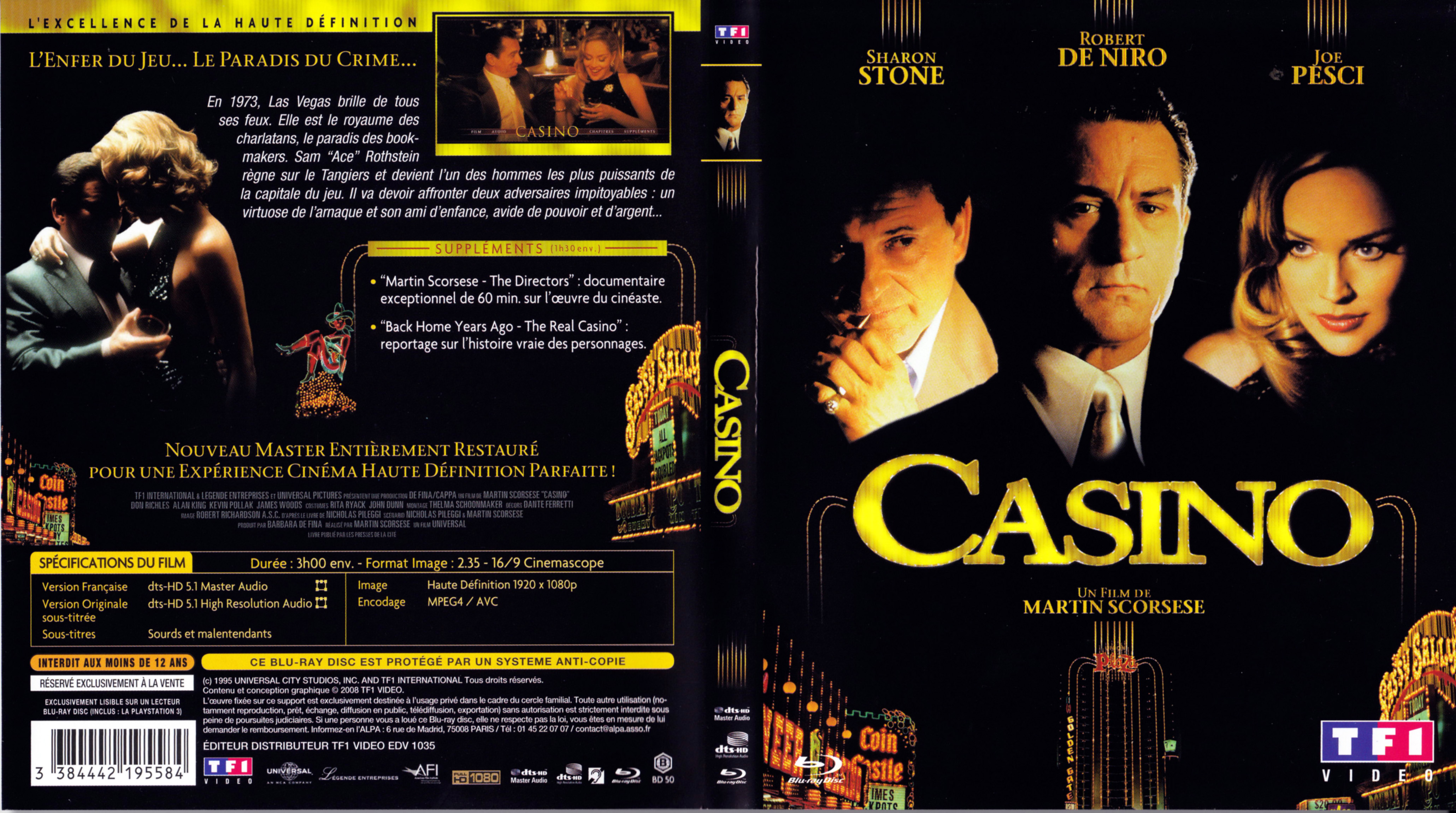 Jaquette DVD Casino v2 (BLU-RAY)