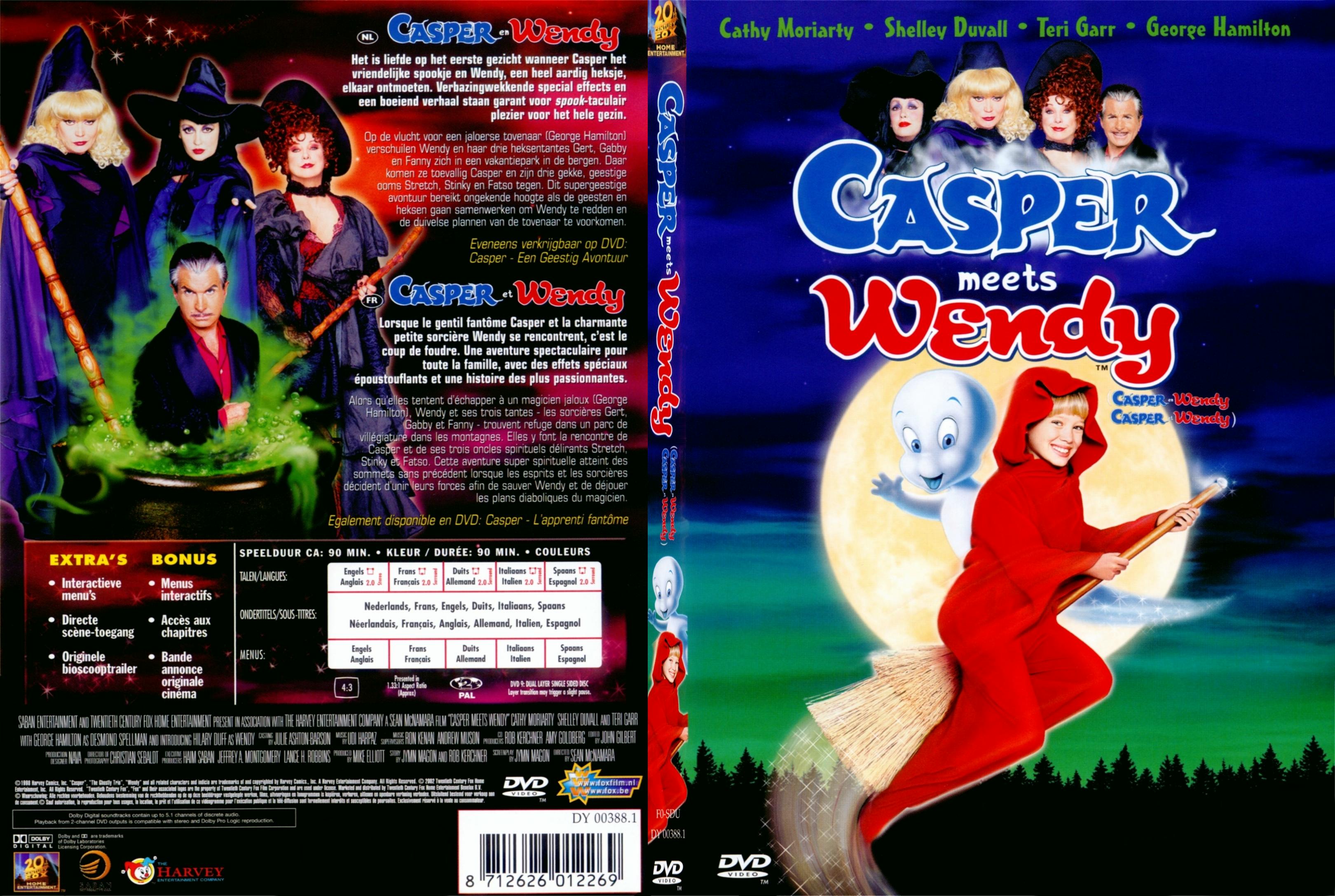 Jaquette DVD Casper et Wendy - SLIM