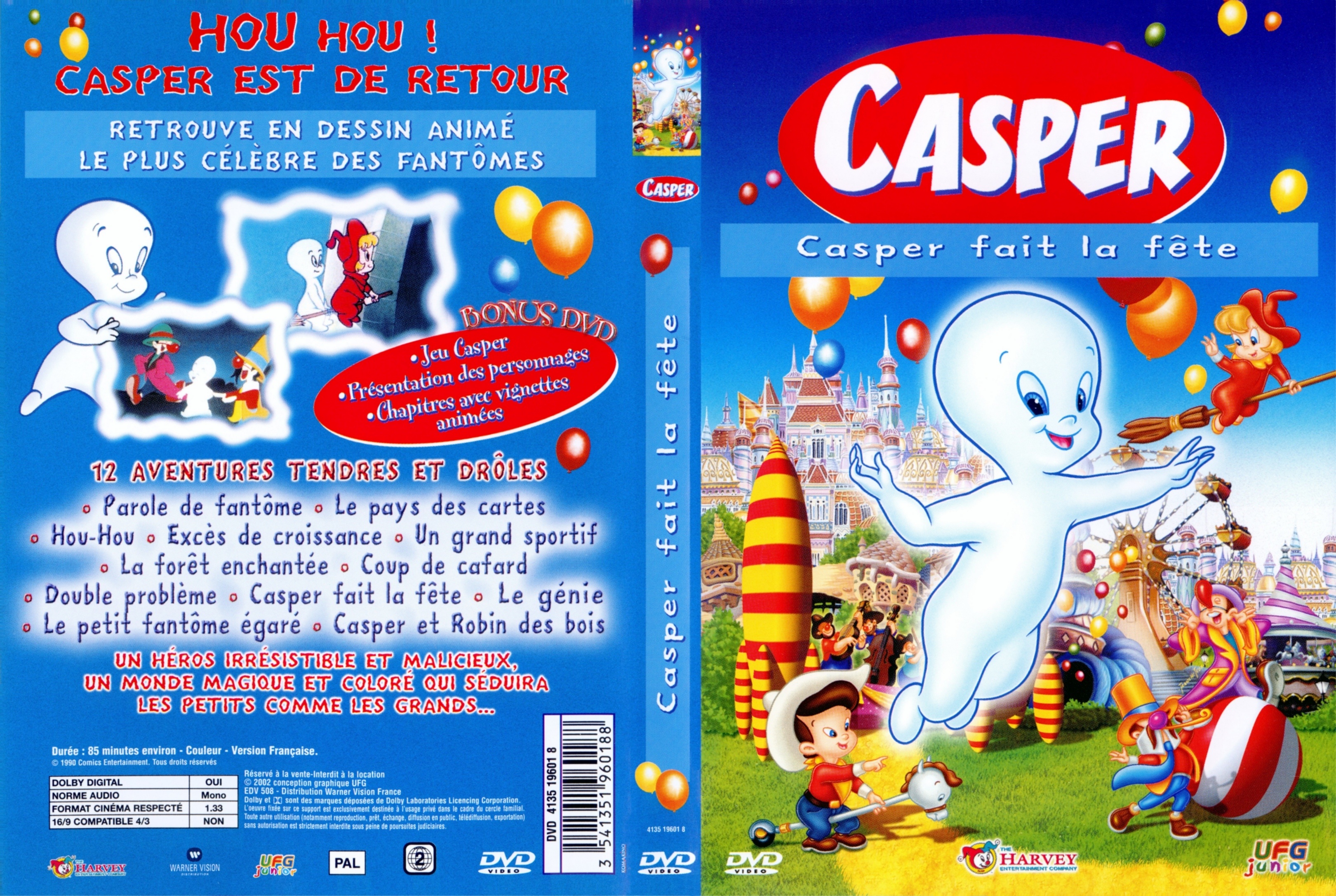 Jaquette DVD Casper fait la fete