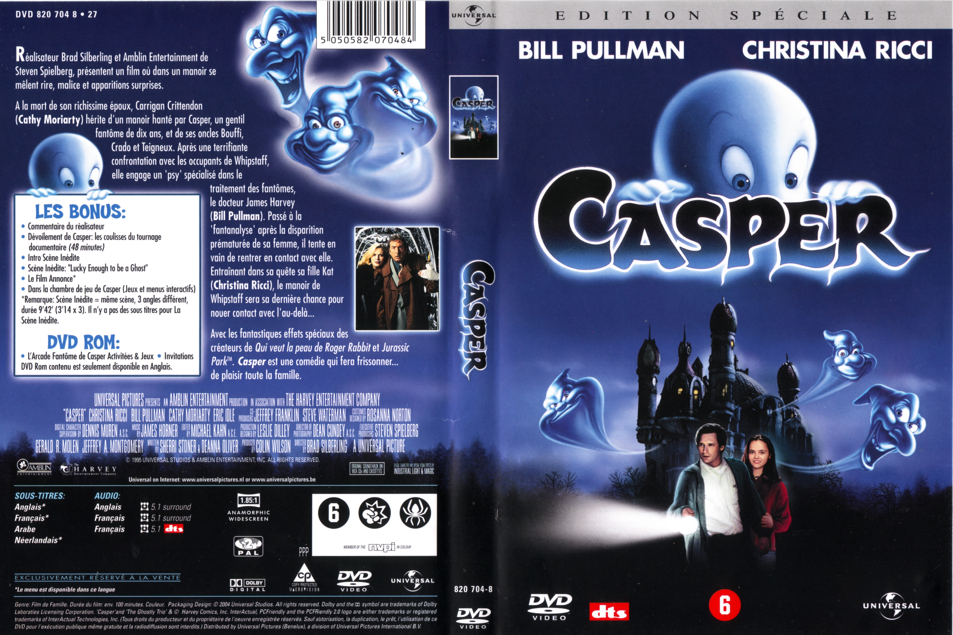 Jaquette DVD Casper v2