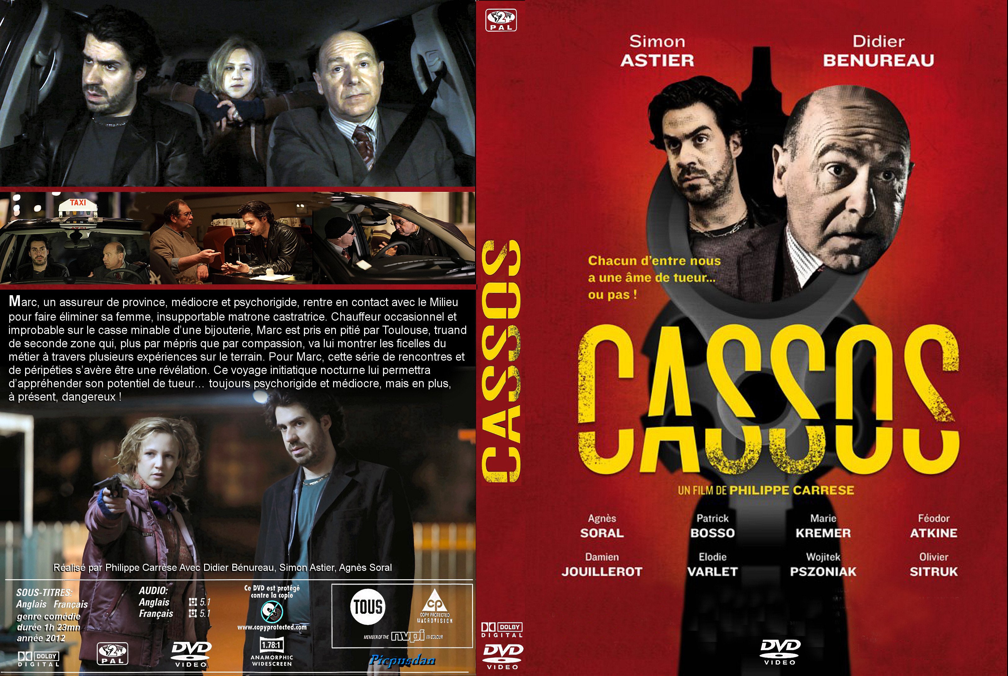 Jaquette DVD Cassos custom