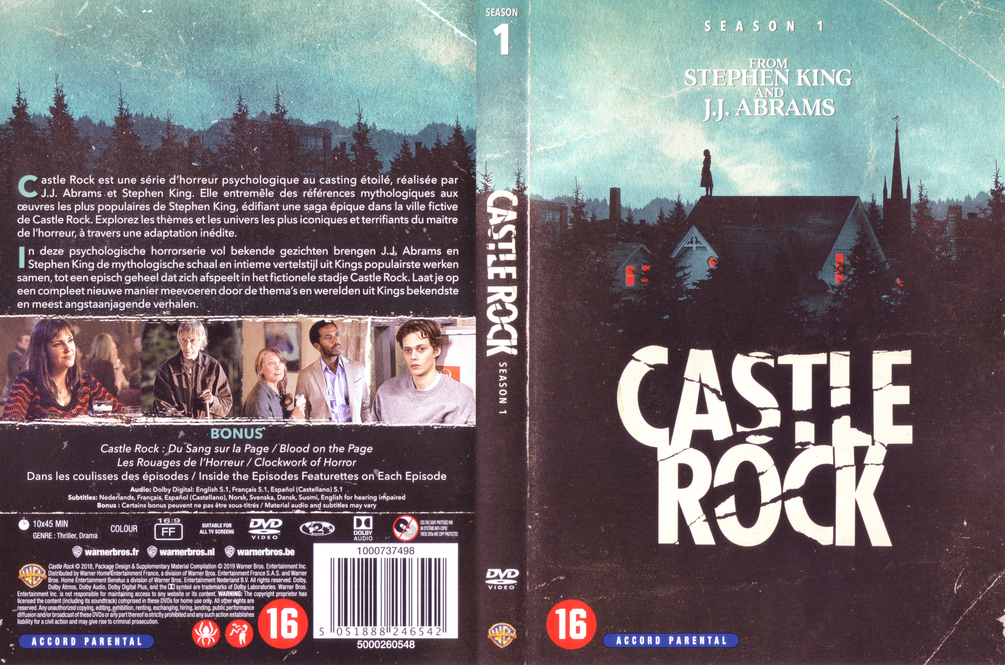 Jaquette DVD Castle Rock saison 1
