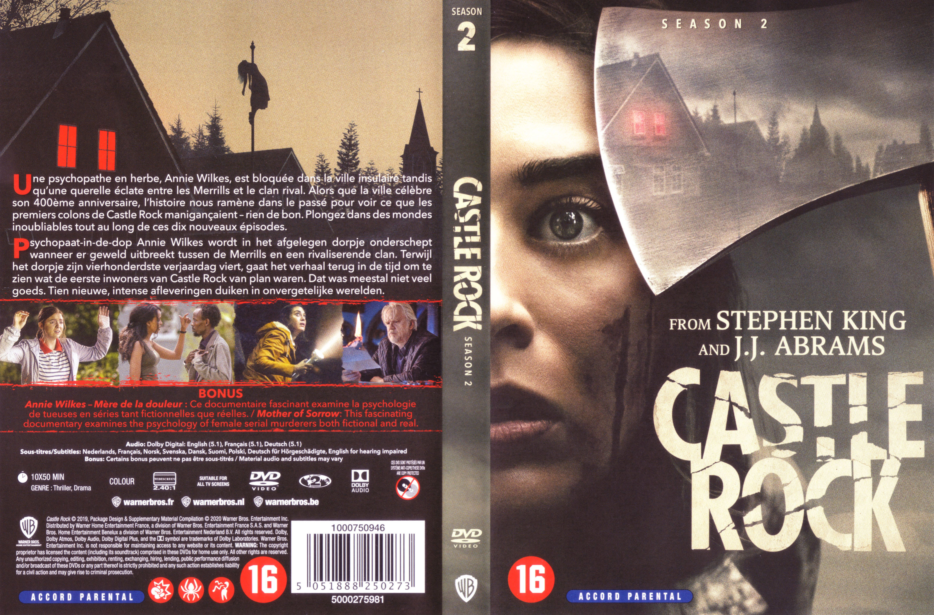 Jaquette DVD Castle Rock saison 2