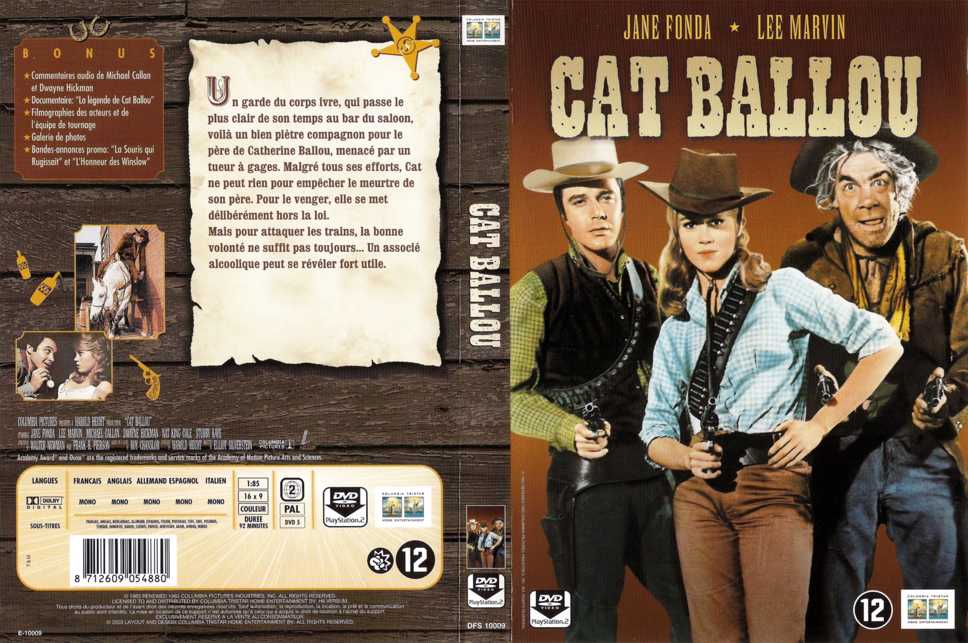 Jaquette DVD Cat Ballou