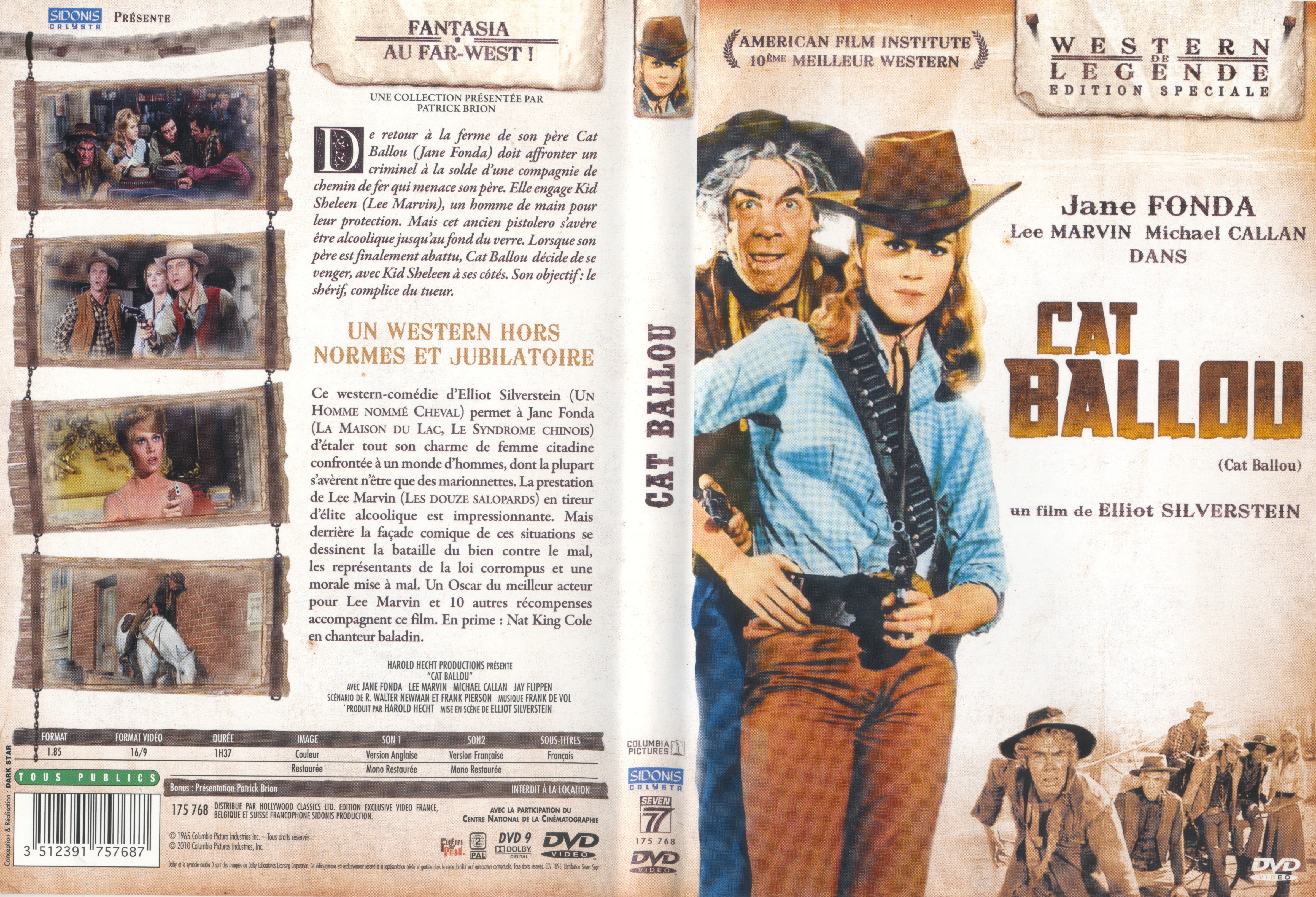 Jaquette DVD Cat Ballou v2