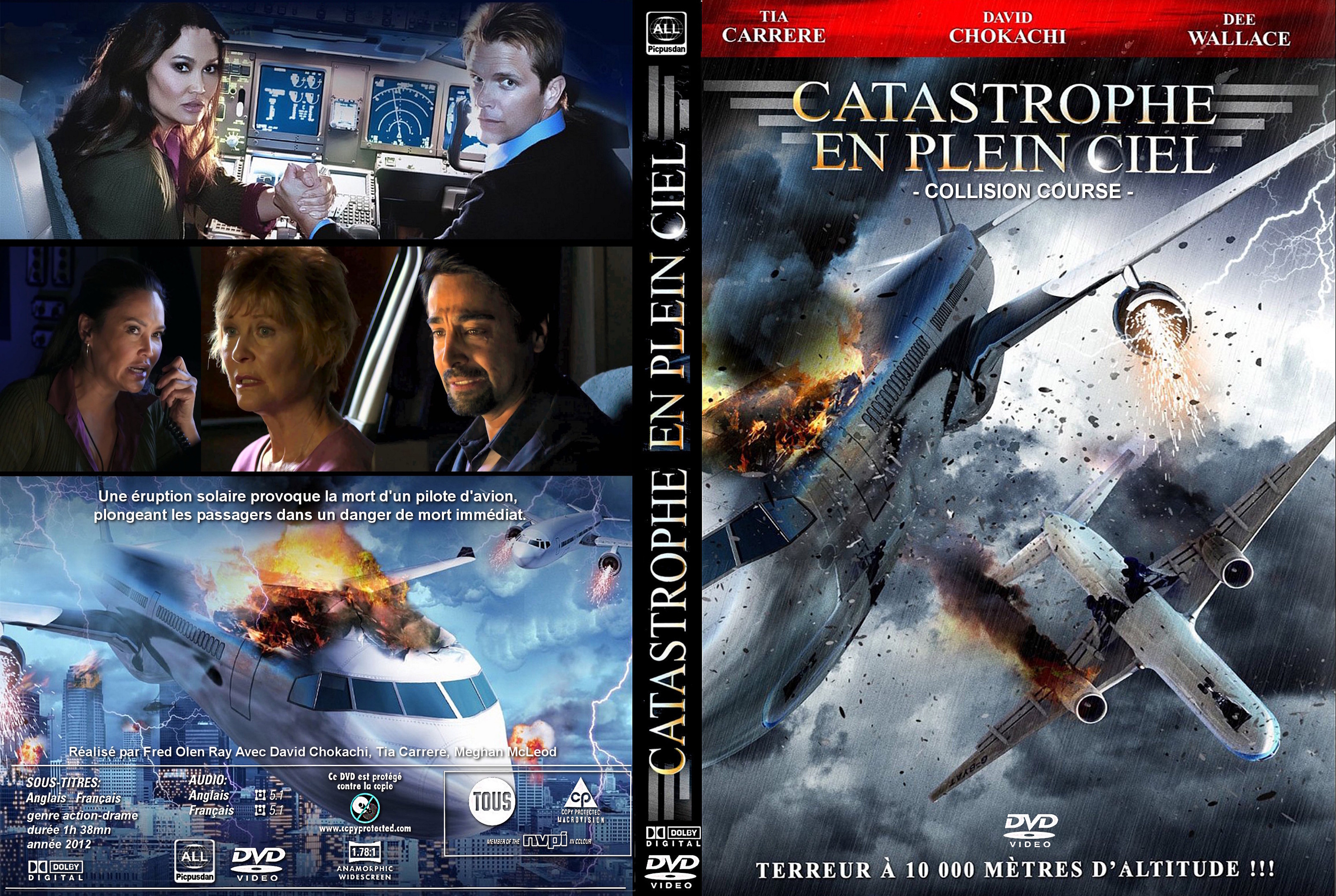 Jaquette DVD Catastrophe en plein ciel custom