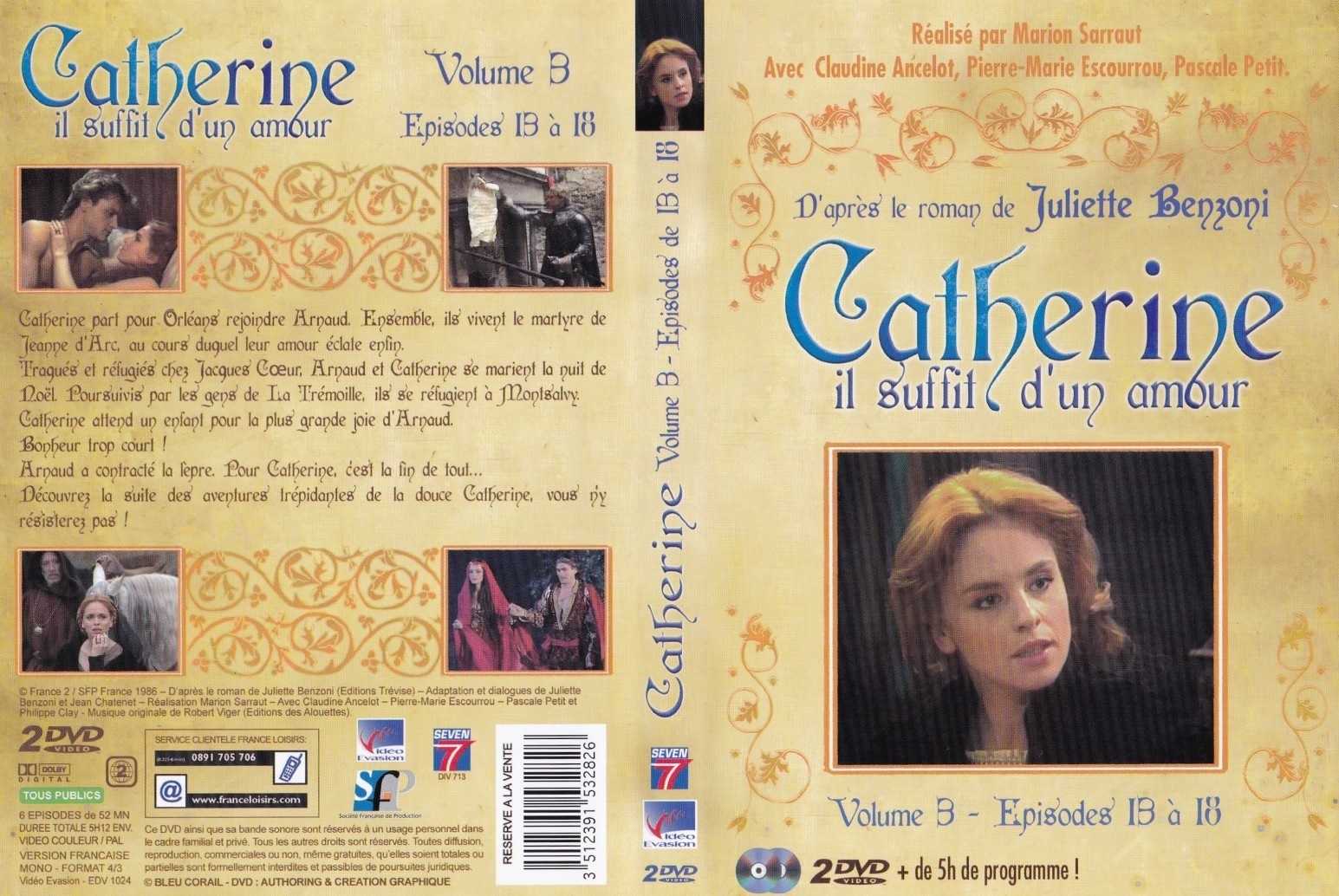 Jaquette DVD Catherine, il suffit d-un amour Vol 3