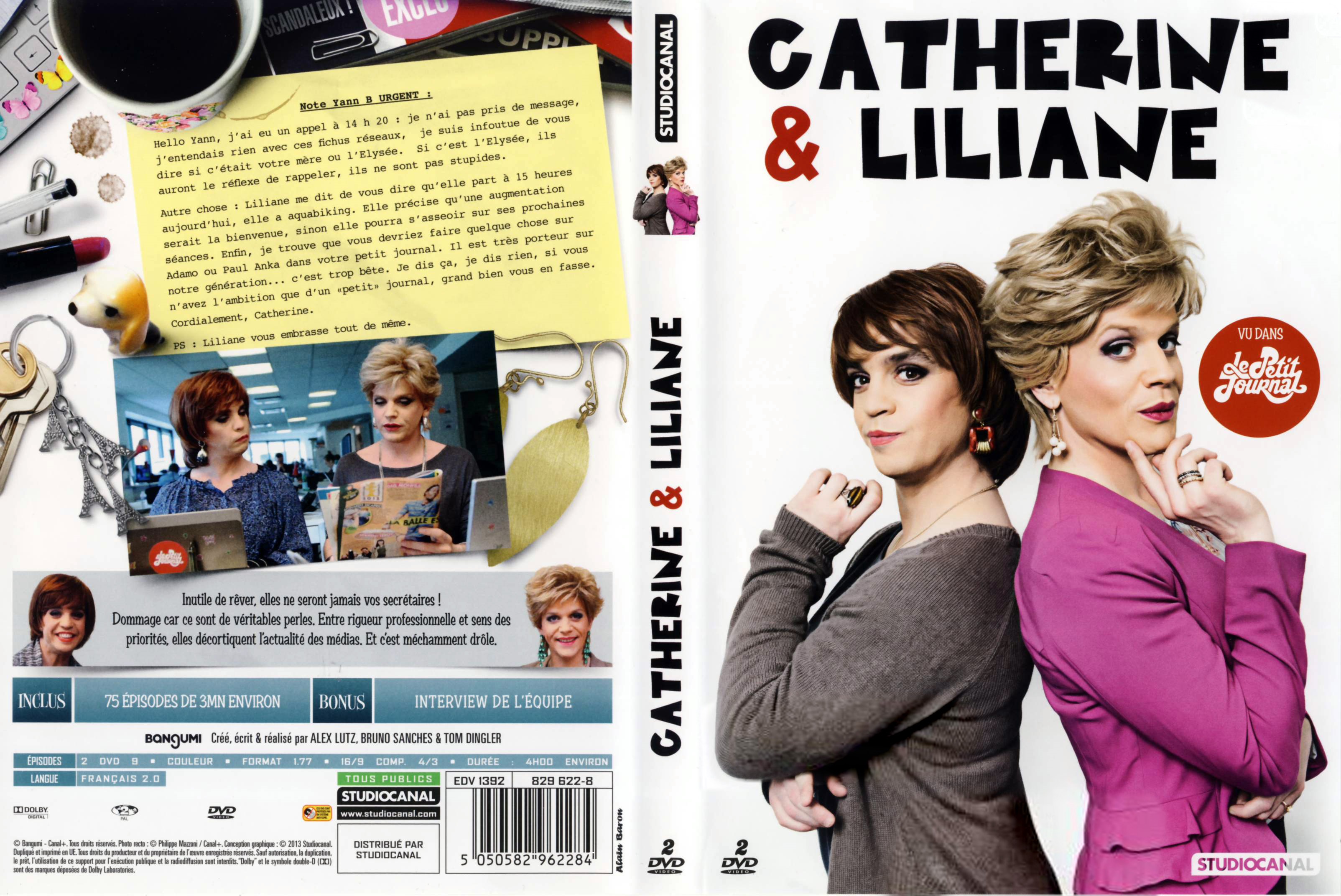 Jaquette DVD Catherine & Liliane