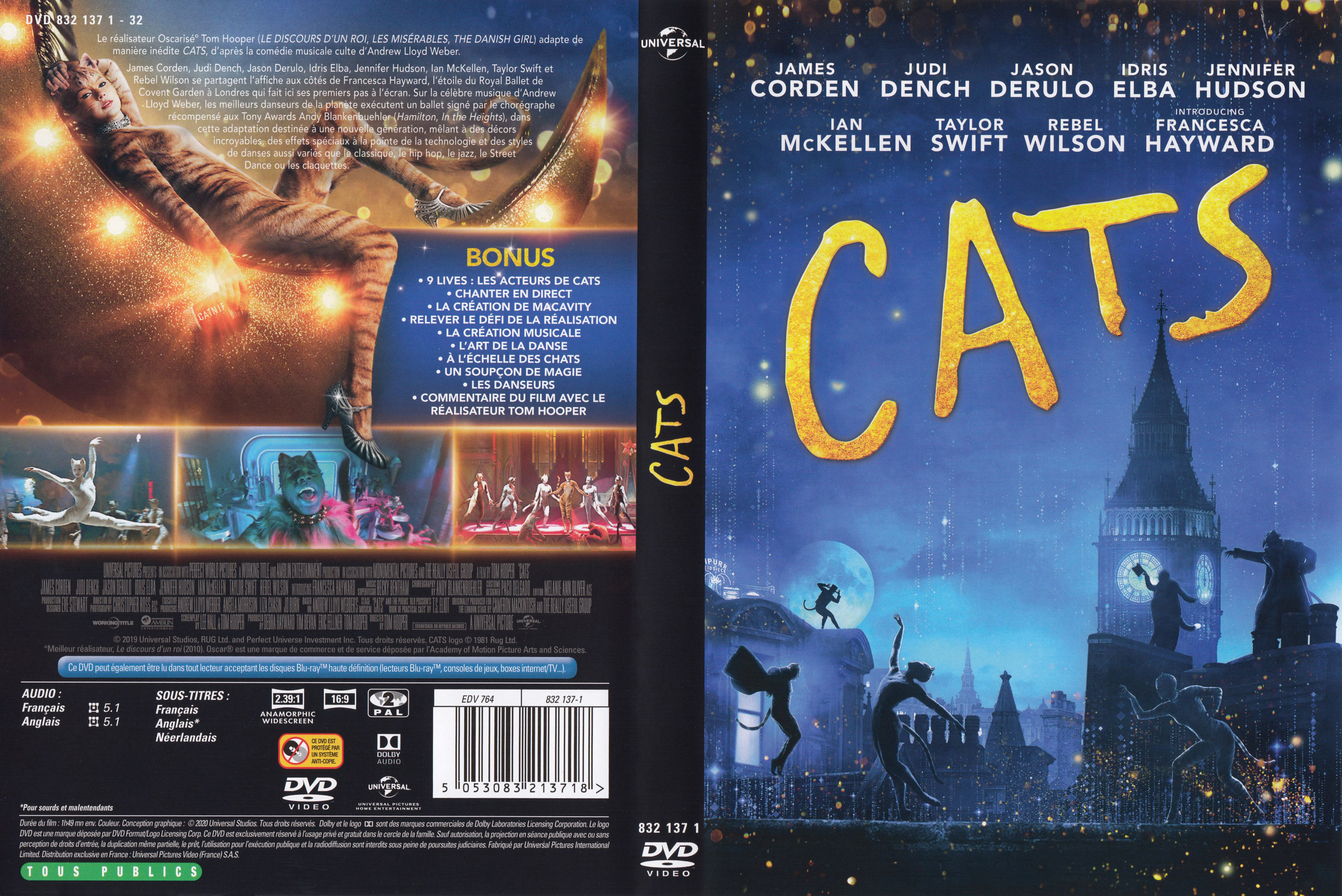 Jaquette DVD Cats