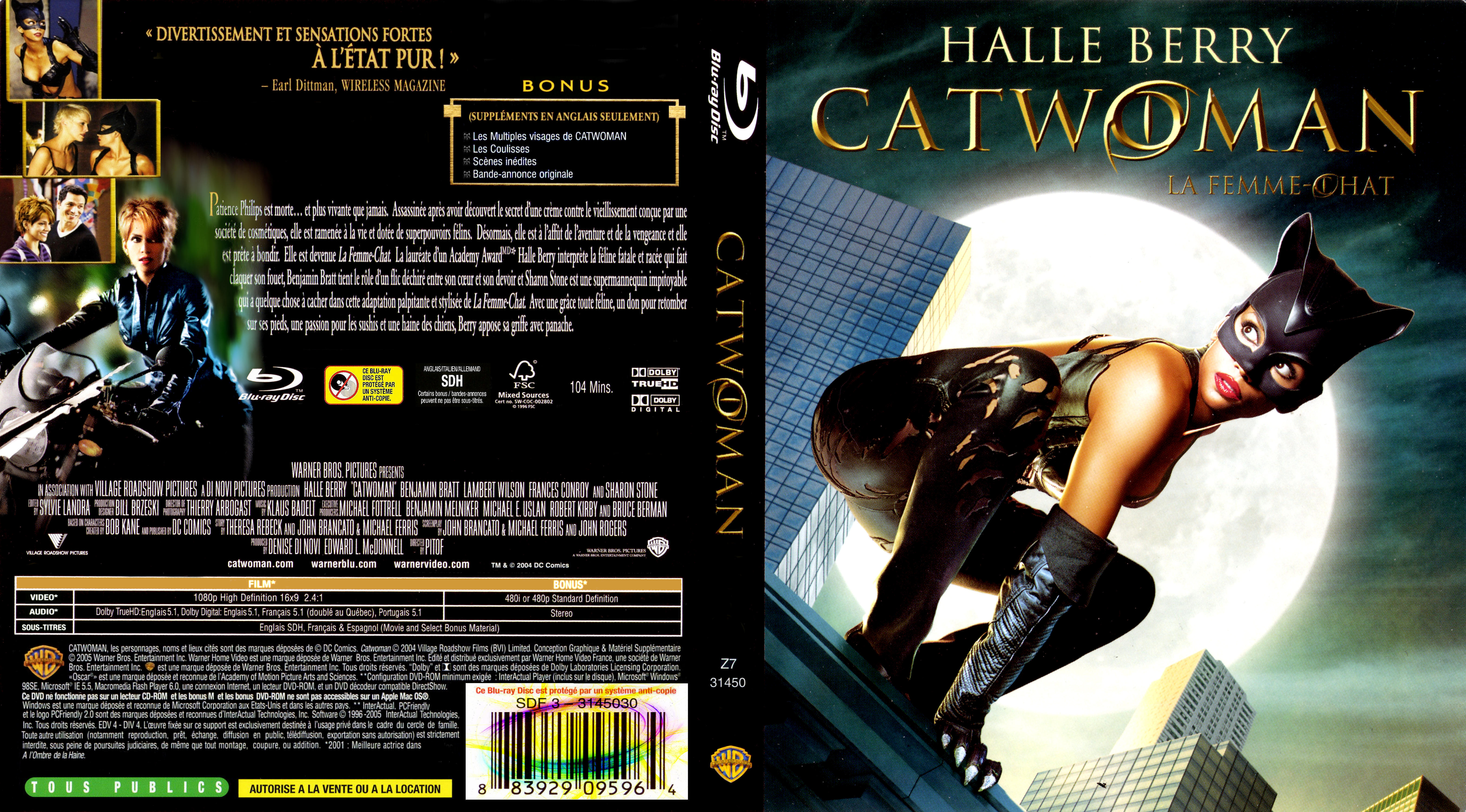 Jaquette DVD Catwoman (BLU-RAY)