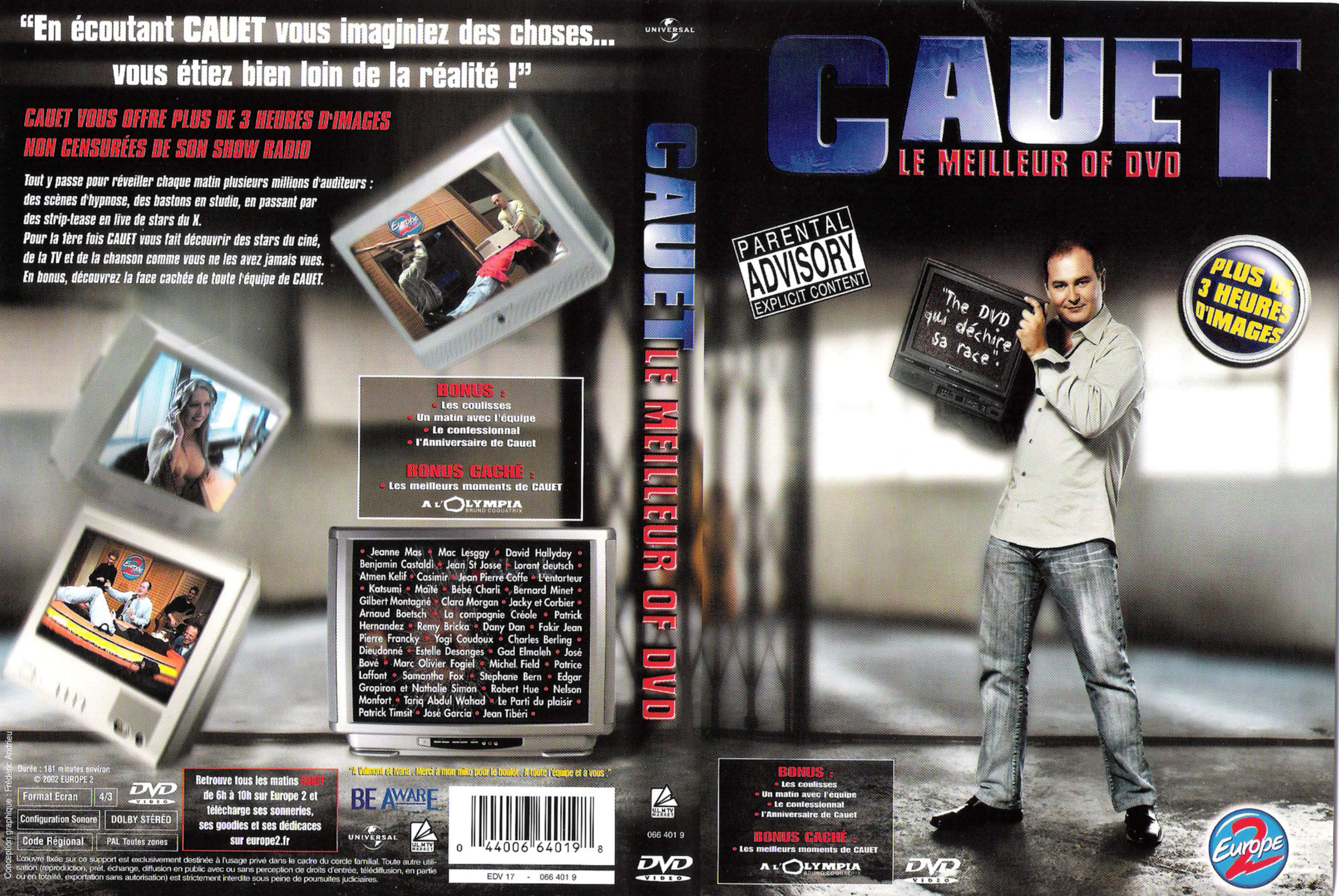 Jaquette DVD Cauet Le meilleur of DVD