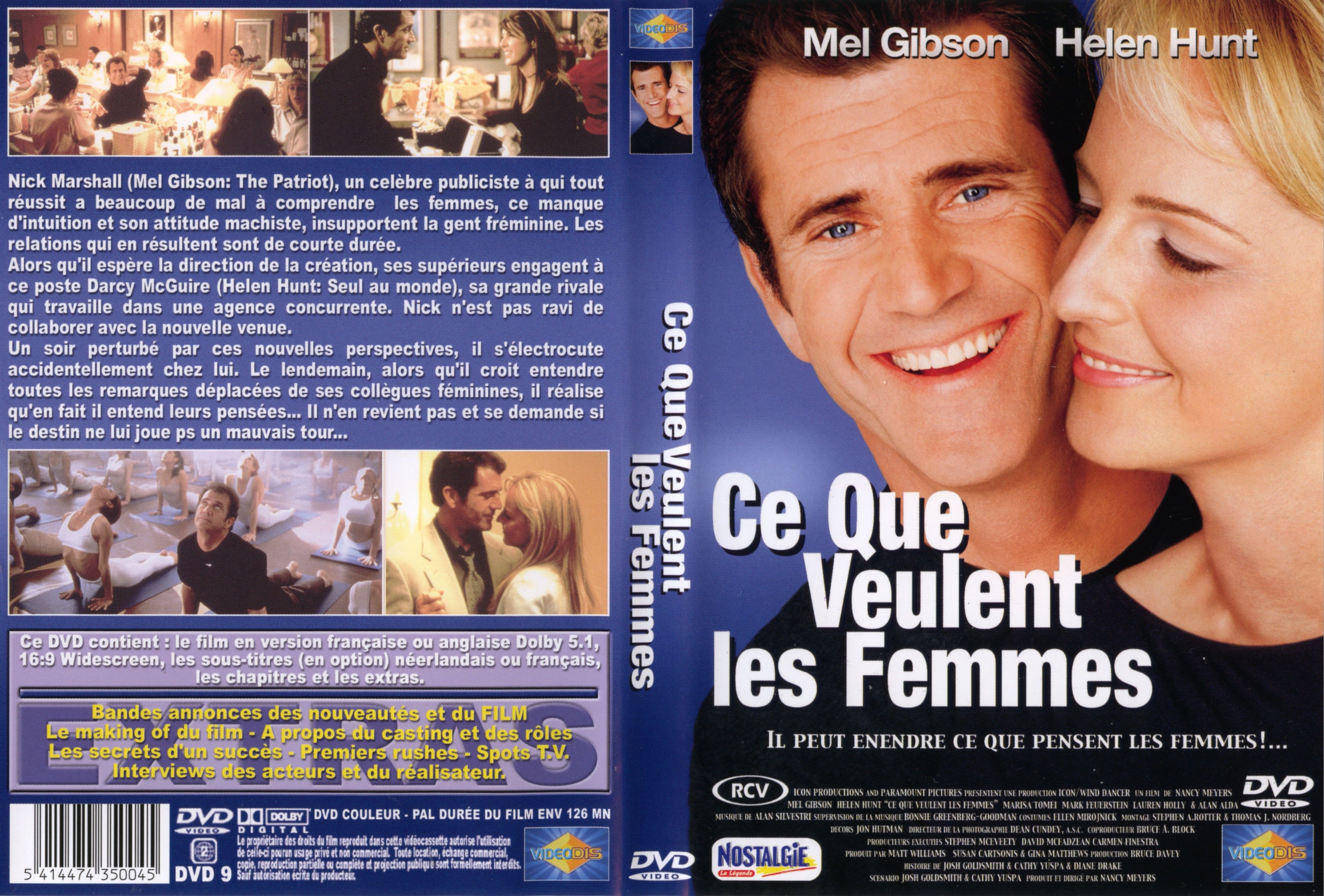 Jaquette DVD Ce que veulent les femmes