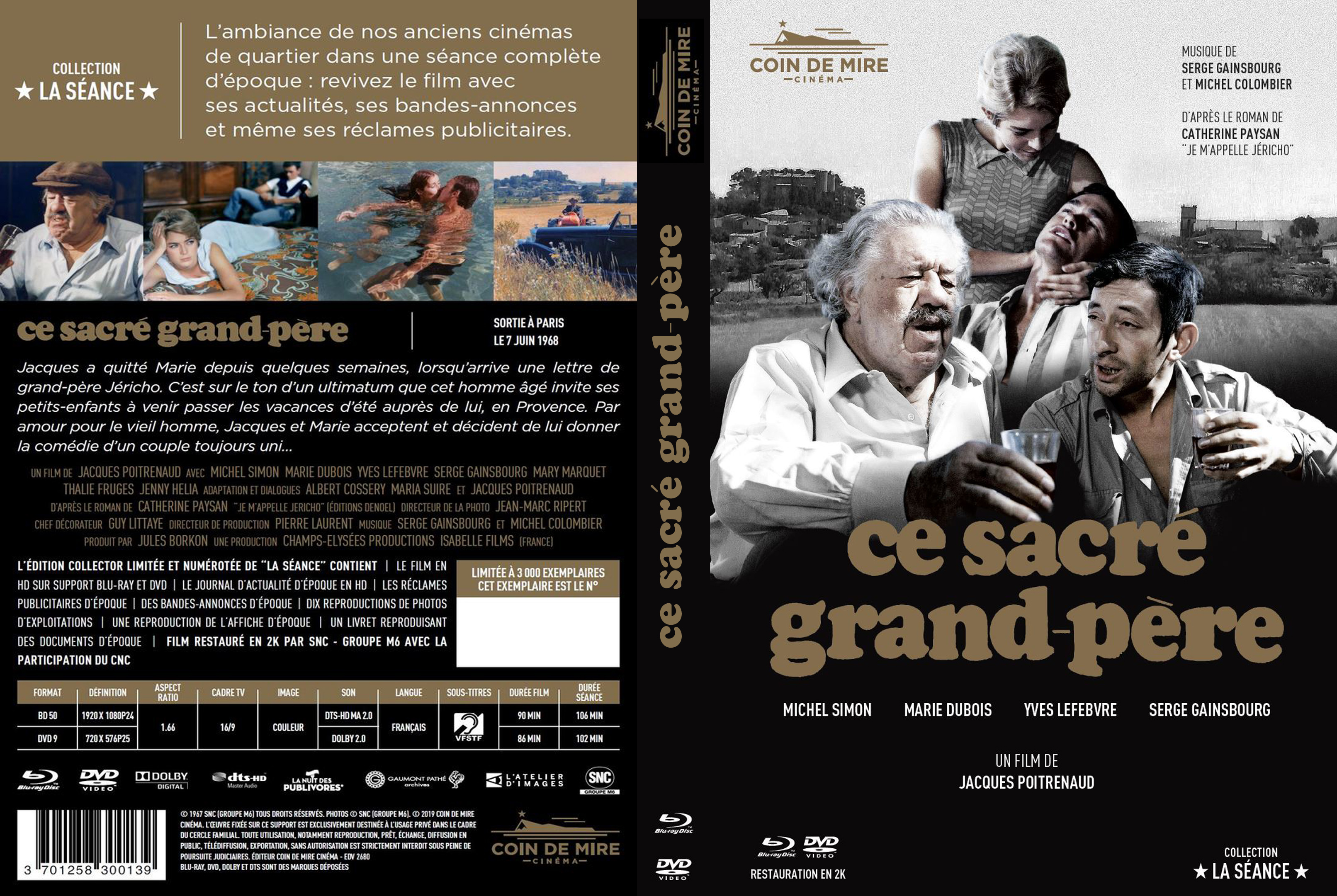 Jaquette DVD Ce sacr grand-pre custom