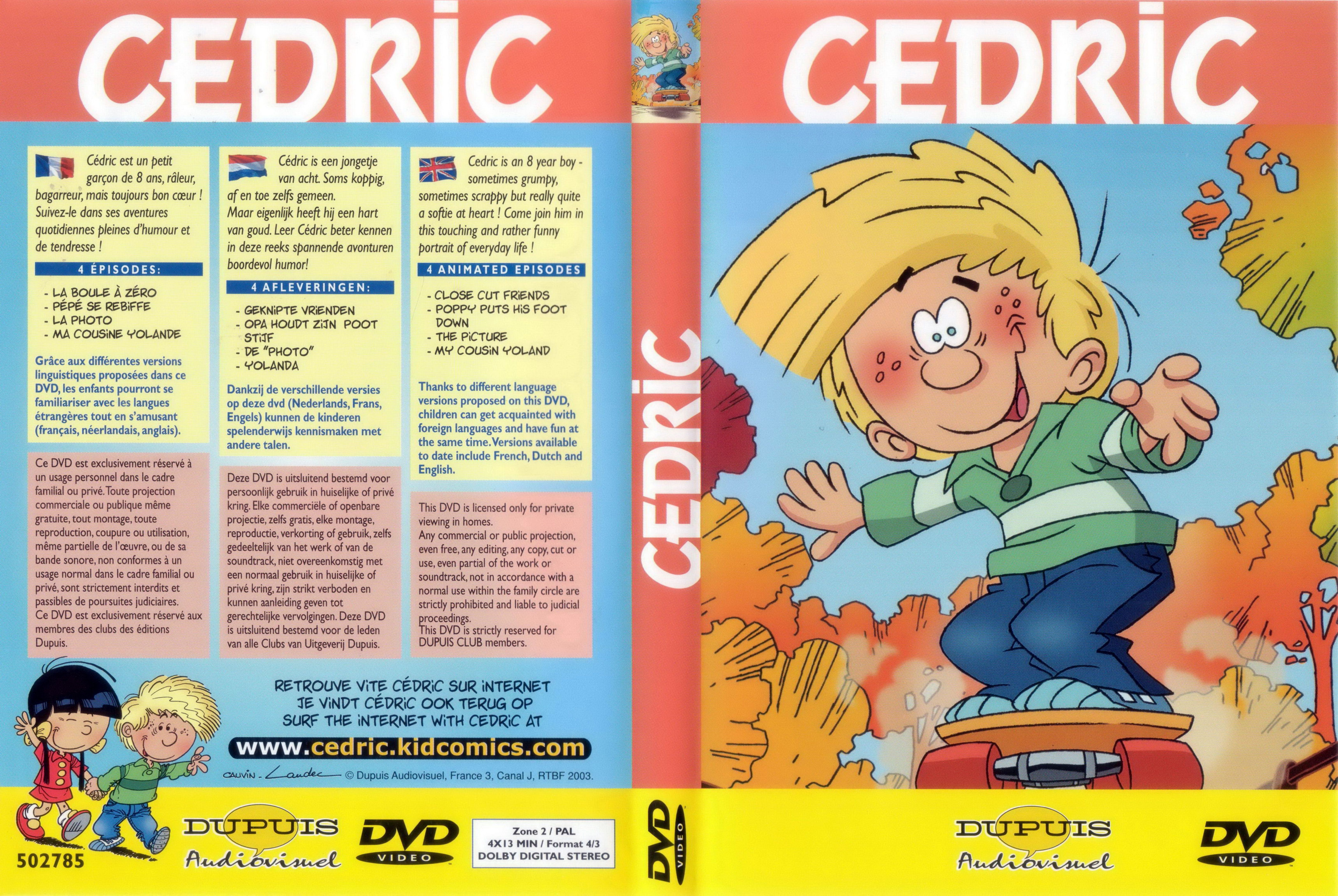 Jaquette DVD Cedric