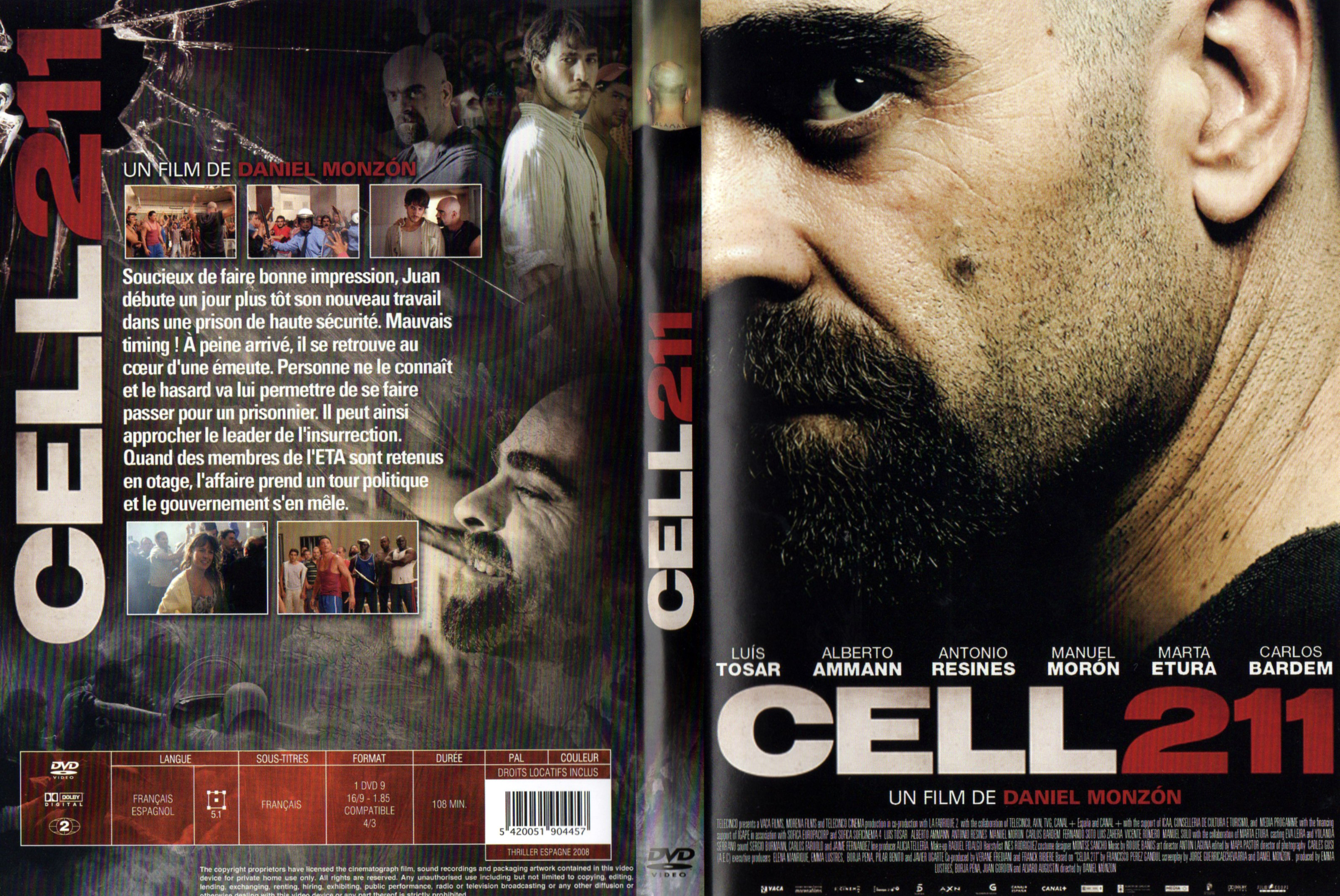 Jaquette DVD Cell 211