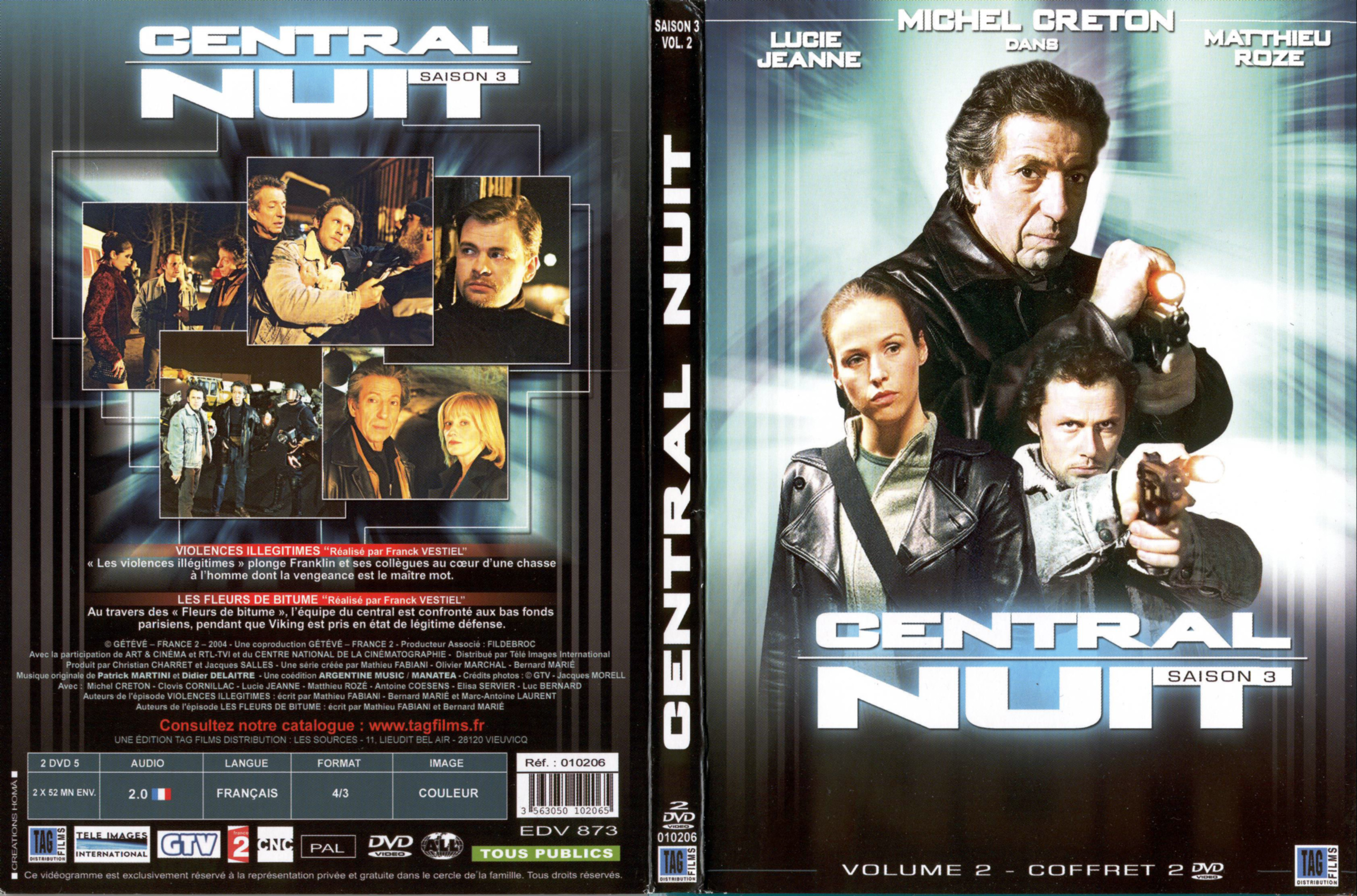 Jaquette DVD Centrale nuit Saison 3 vol 2