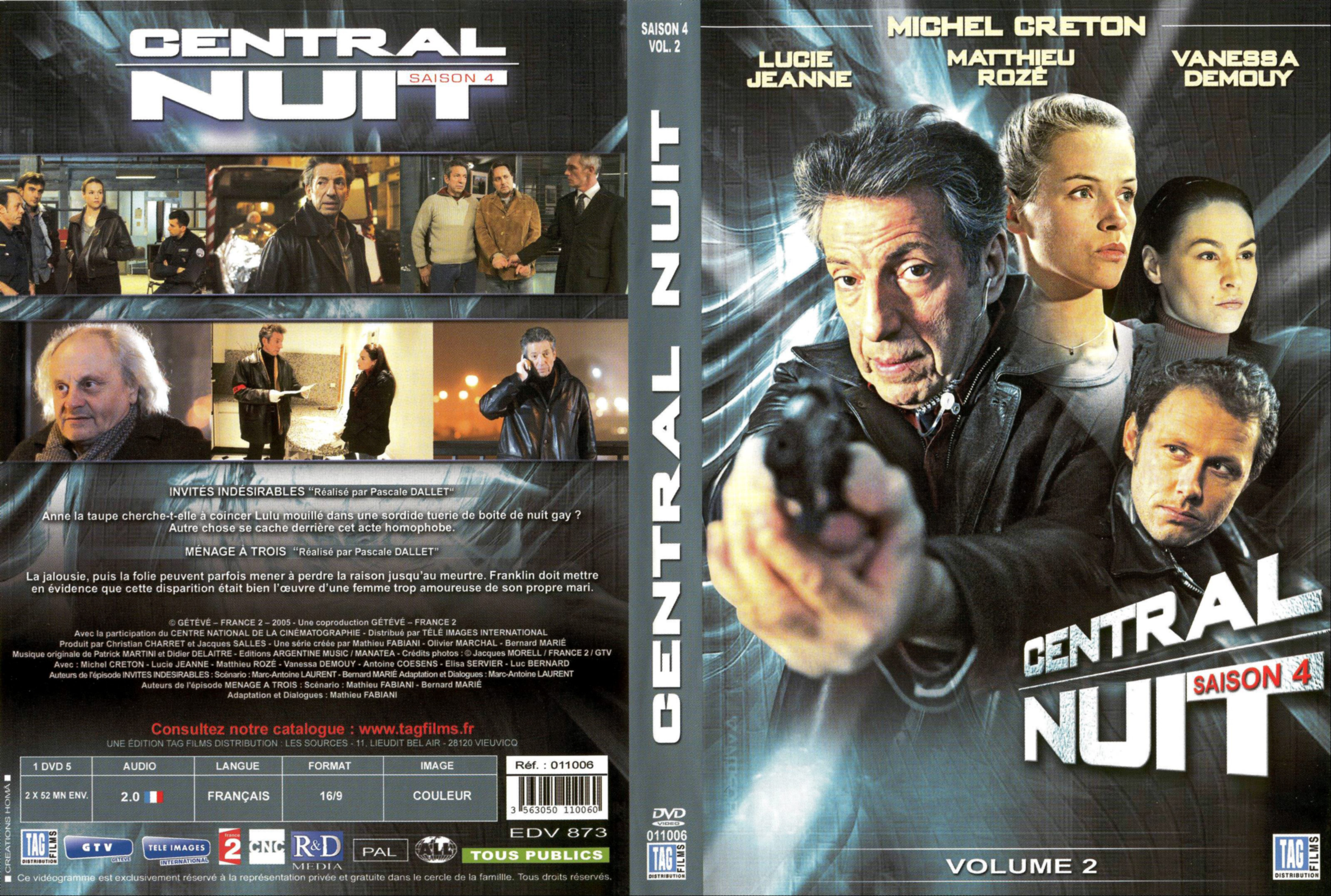 Jaquette DVD Centrale nuit Saison 4 vol 2