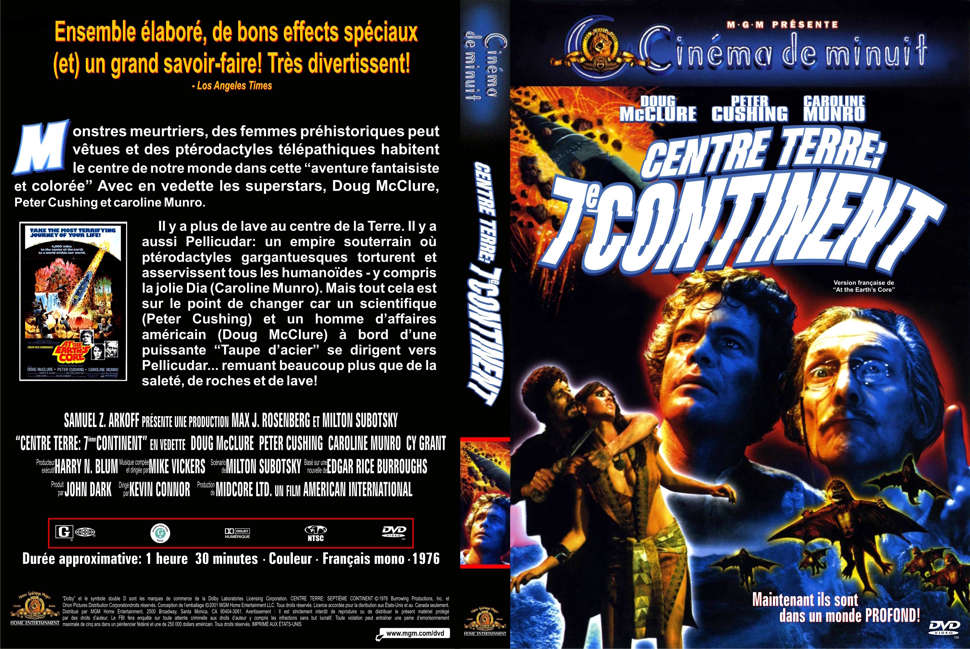 Jaquette DVD Centre Terre - 7eme Continent