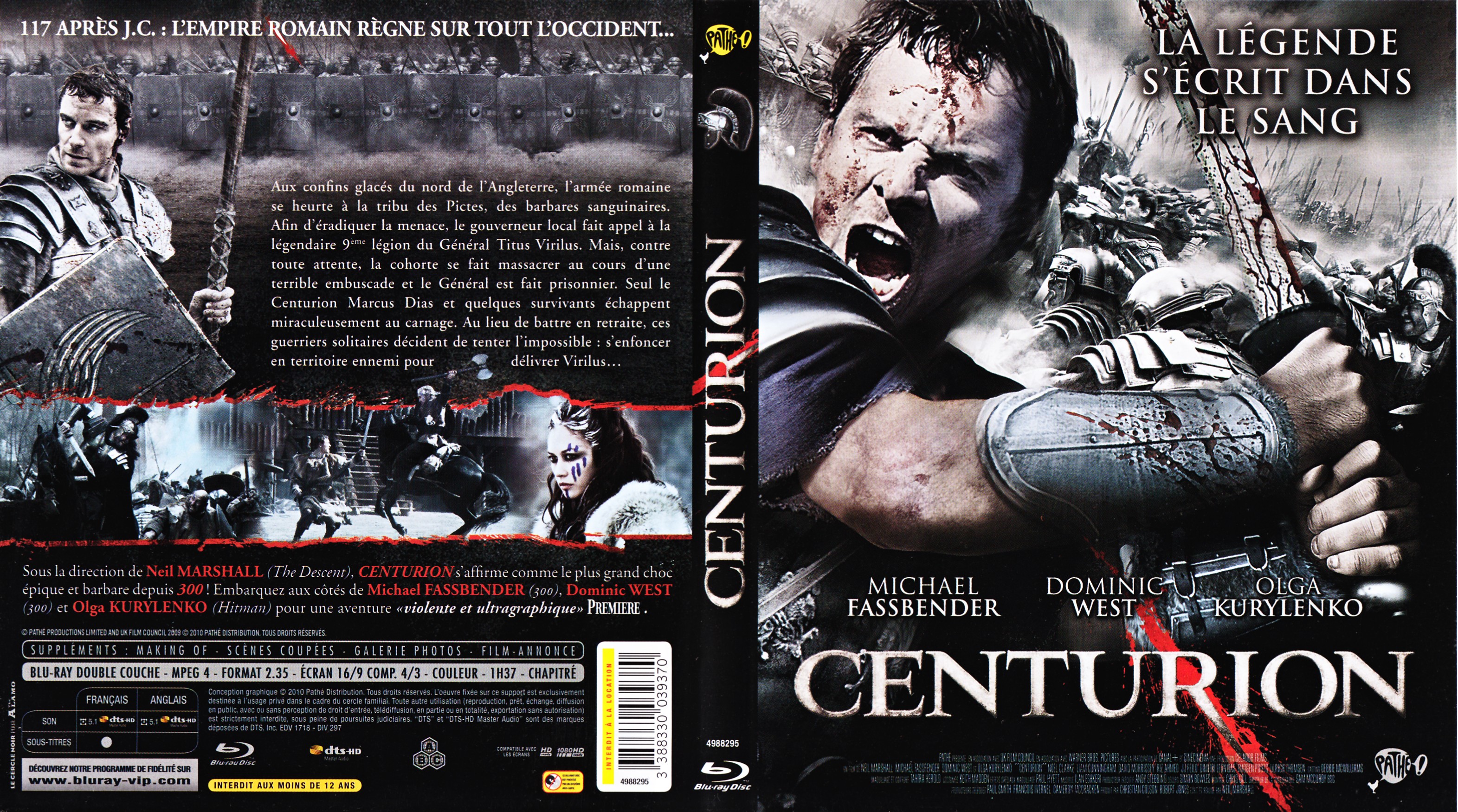 Jaquette DVD Centurion (BLU-RAY)