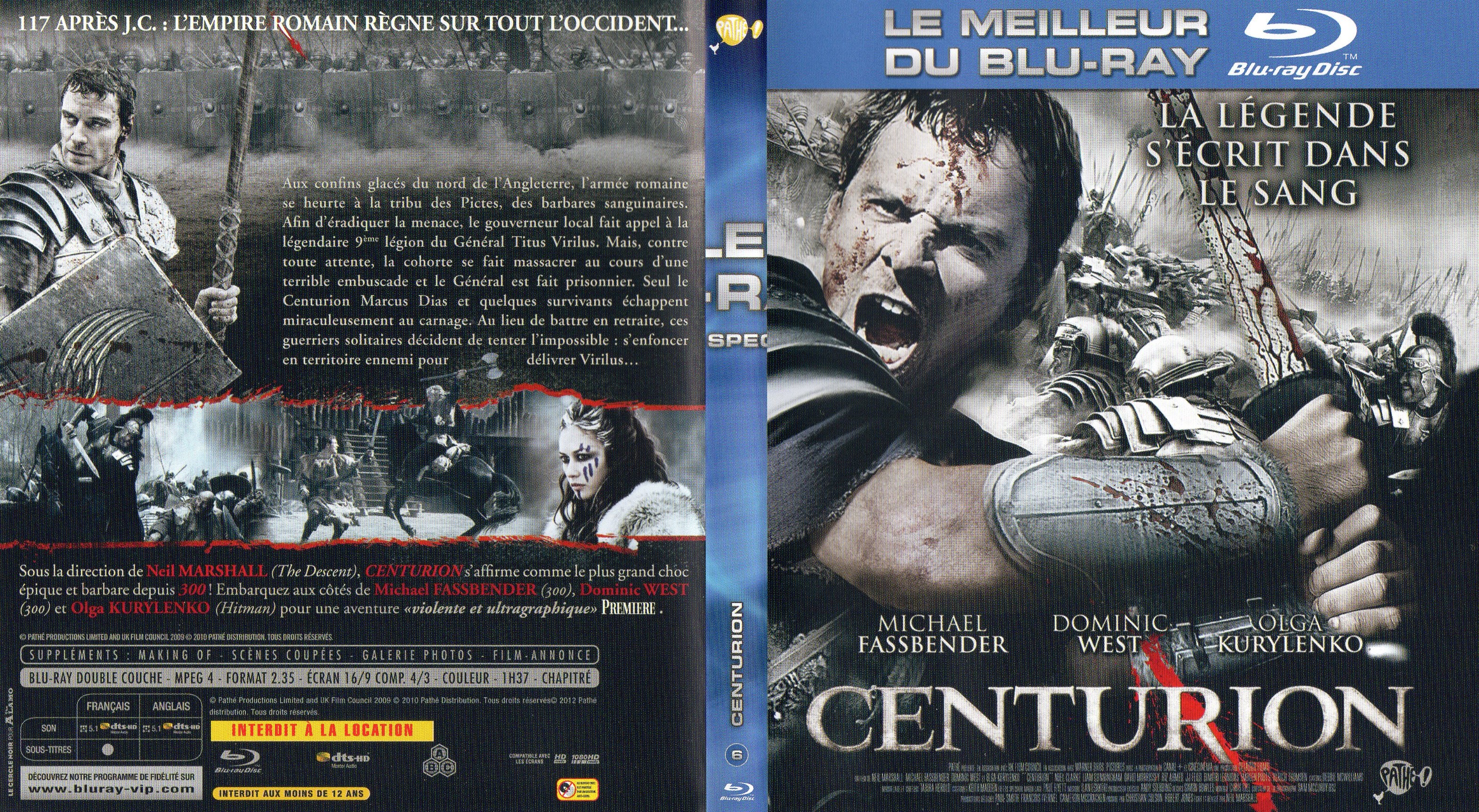 Jaquette DVD Centurion (BLU-RAY) v2