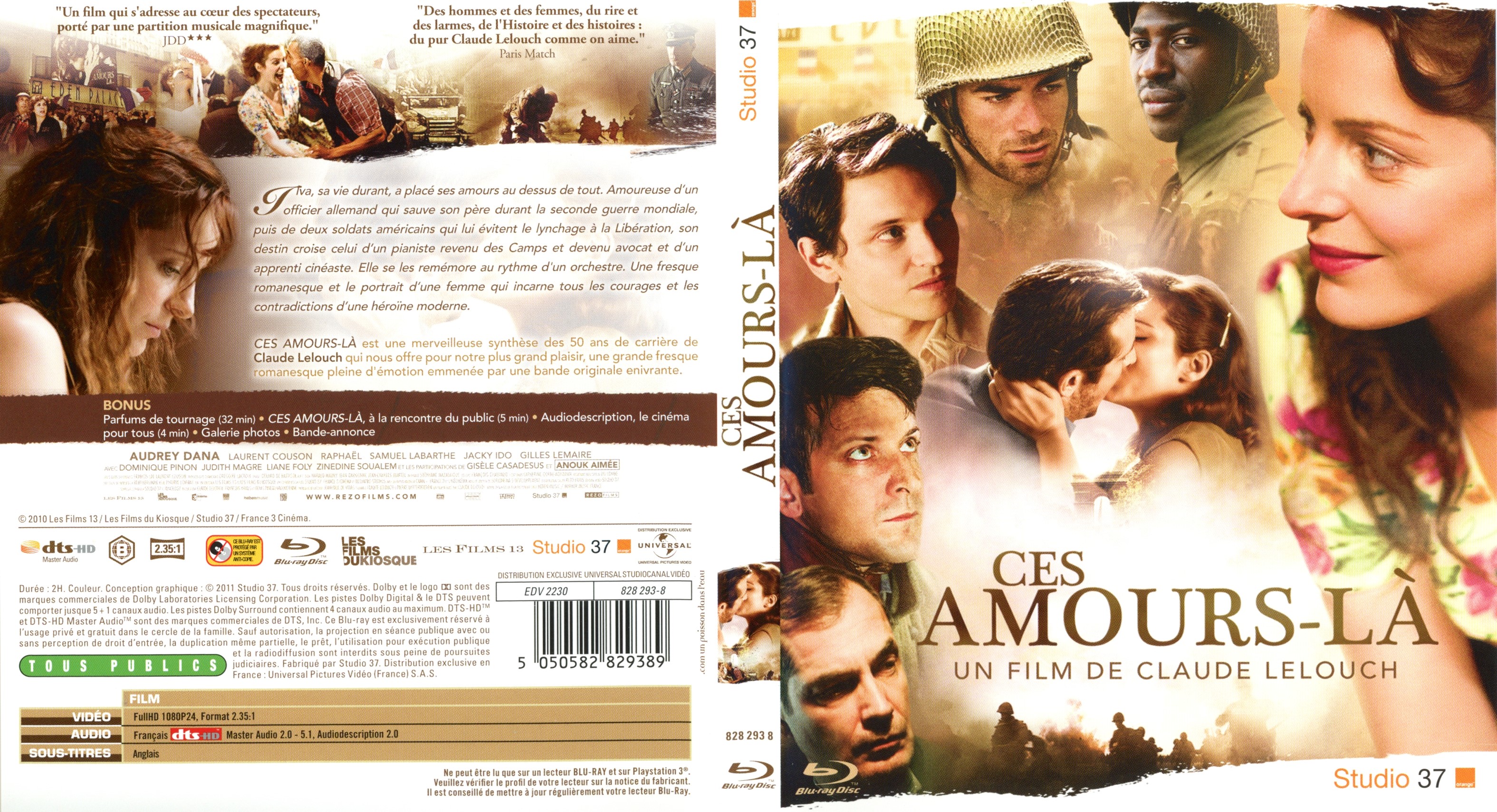 Jaquette DVD Ces amours-l (BLU-RAY)