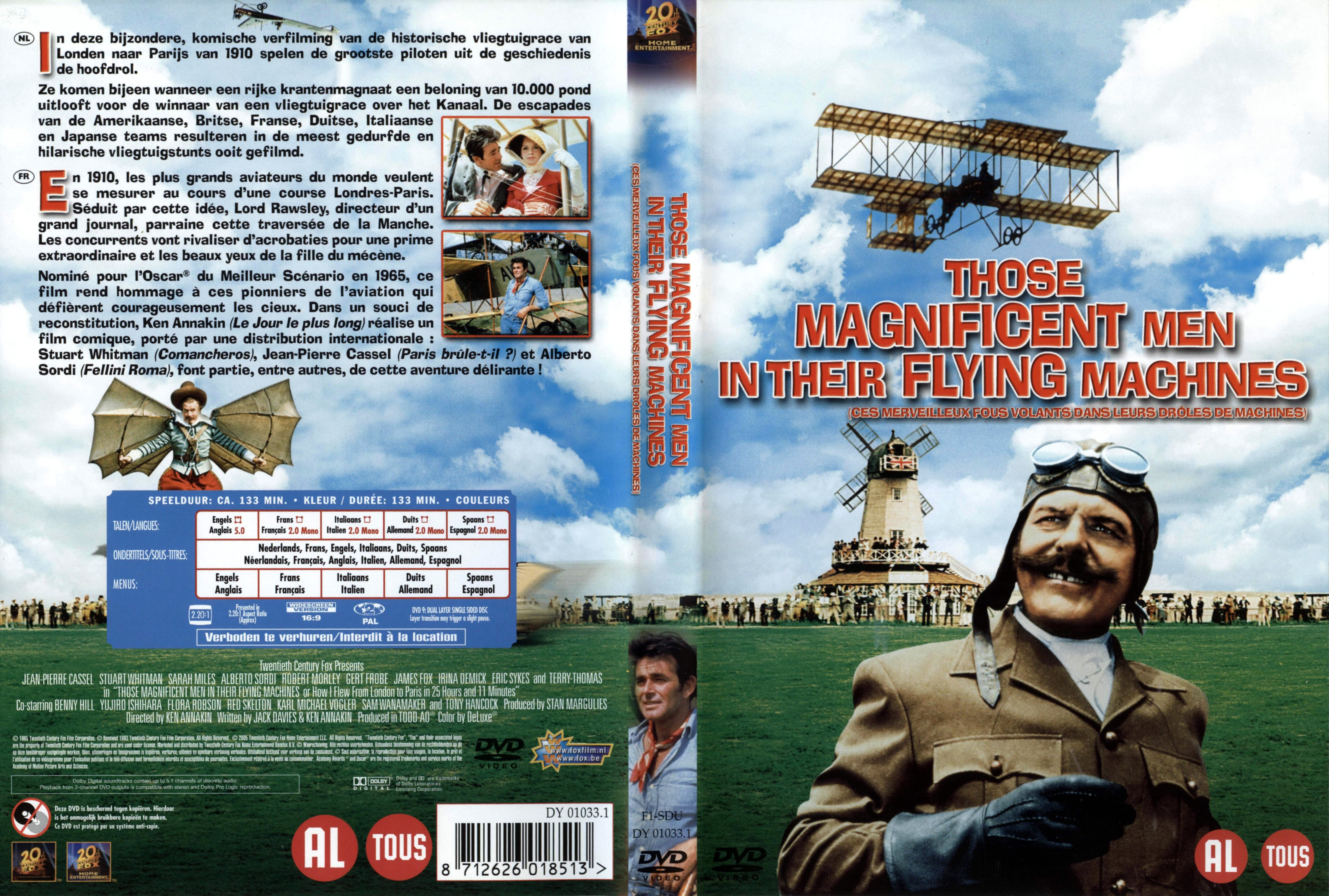 Jaquette DVD Ces merveilleux fous volants dans leurs drles de machines