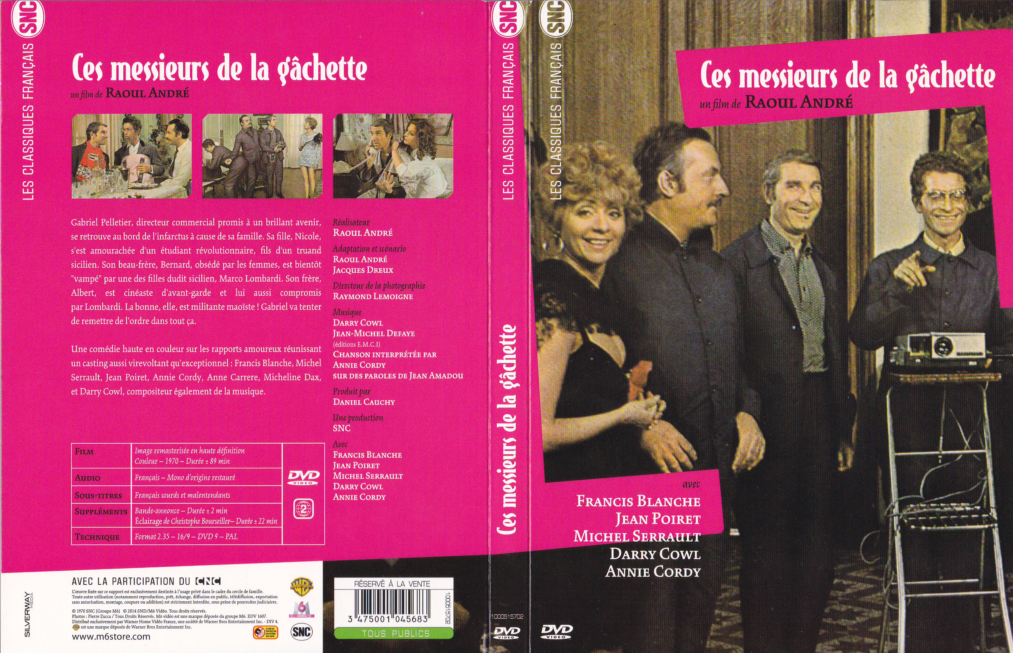 Jaquette DVD Ces messieurs de la gachette