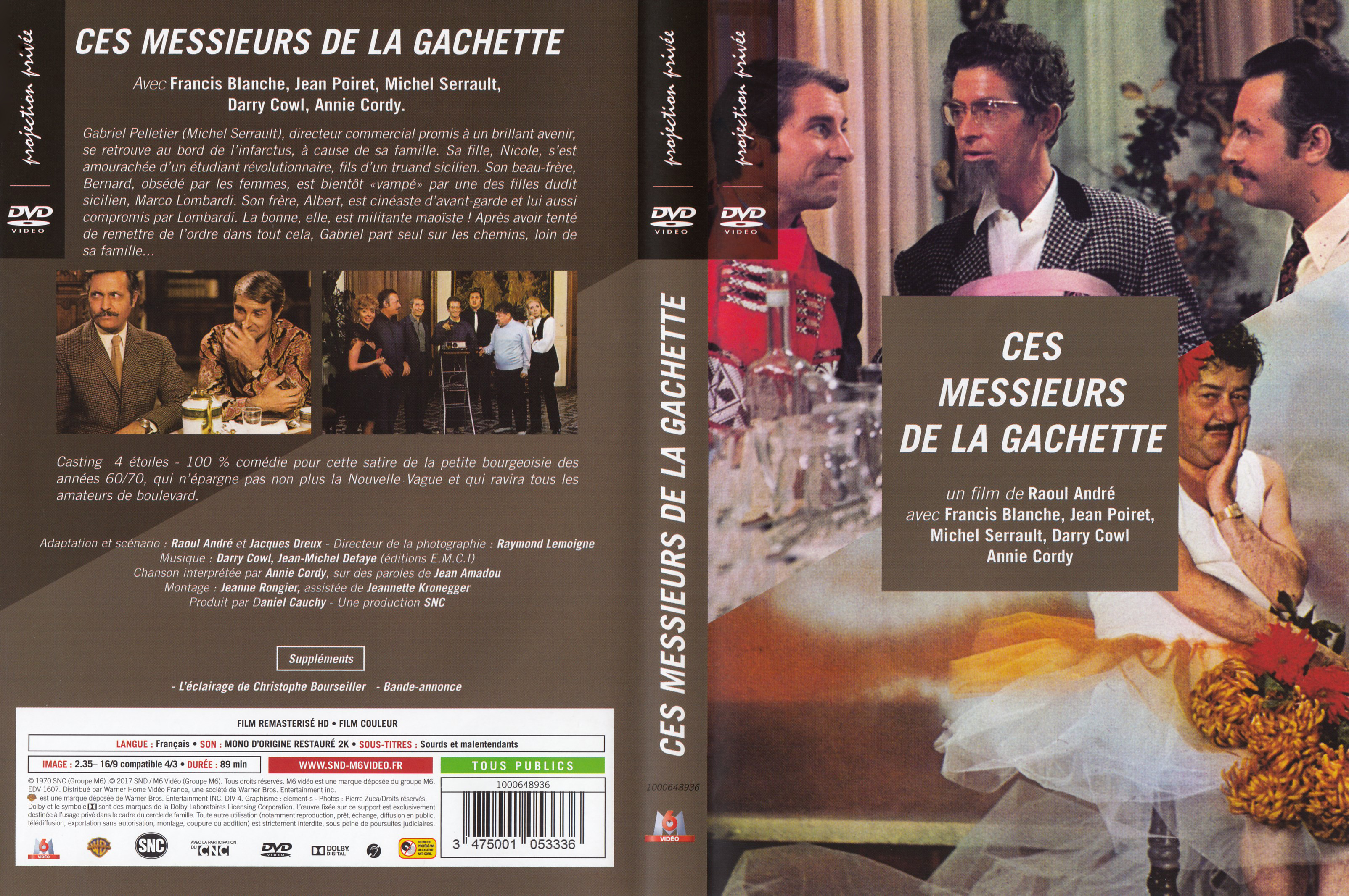 Jaquette DVD Ces messieurs de la gchette v2