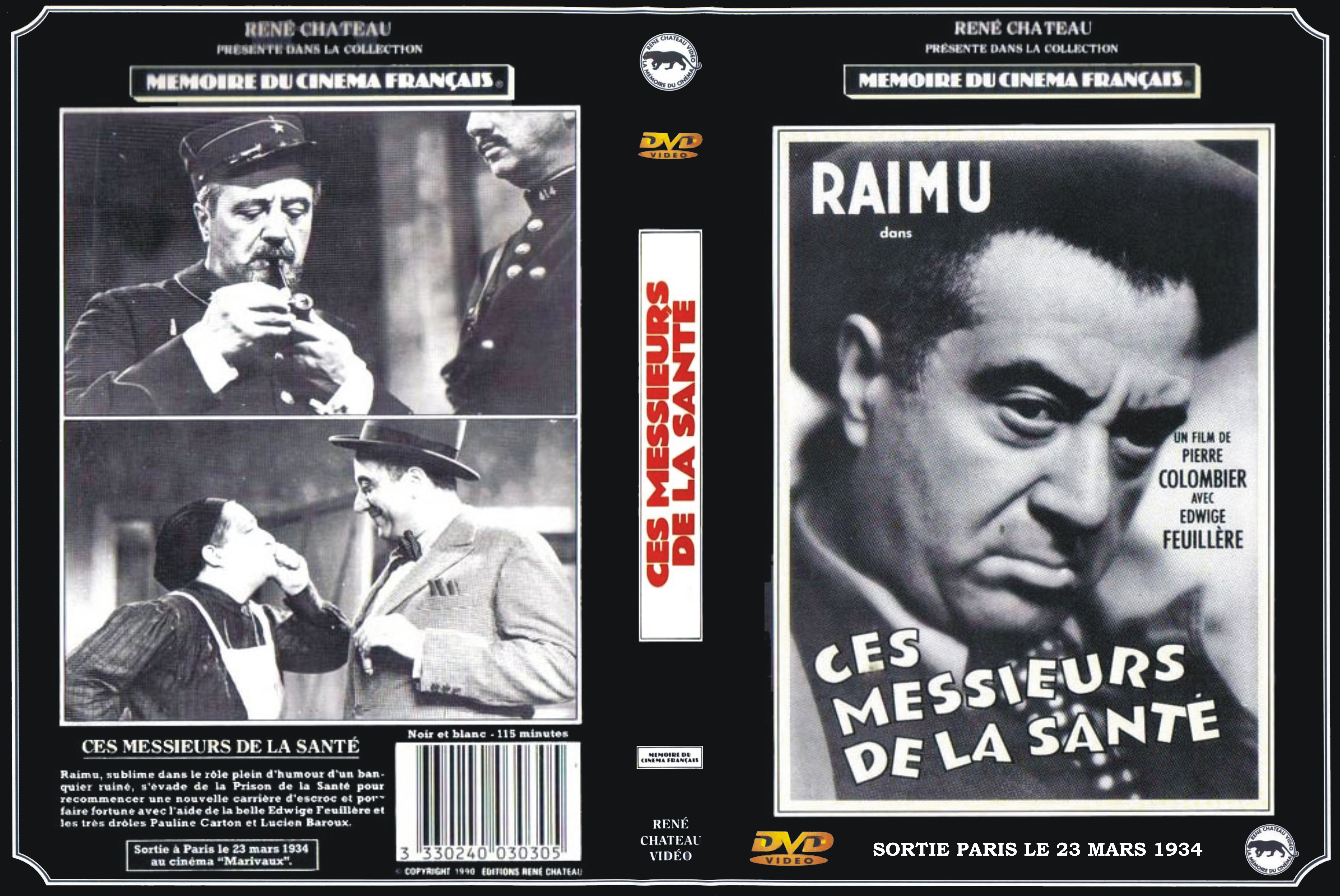 Jaquette DVD Ces messieurs de la sant custom