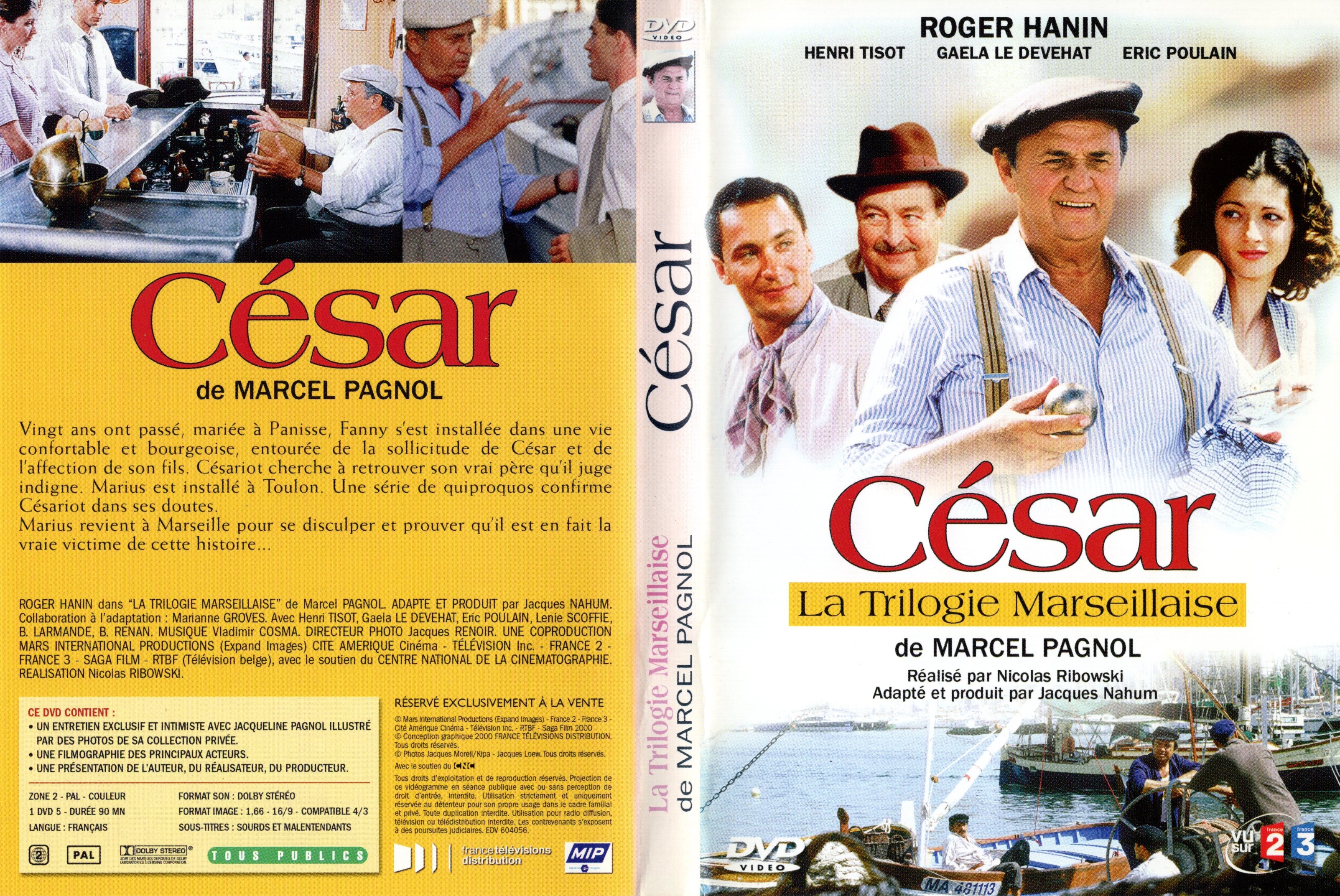 Jaquette DVD Cesar (1999)