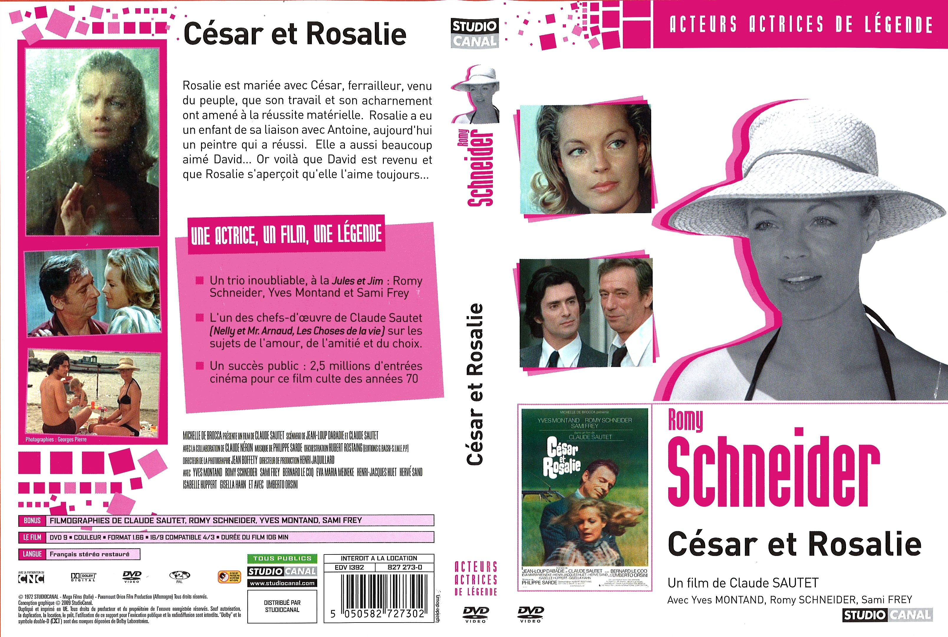 Jaquette DVD Csar et Rosalie v3