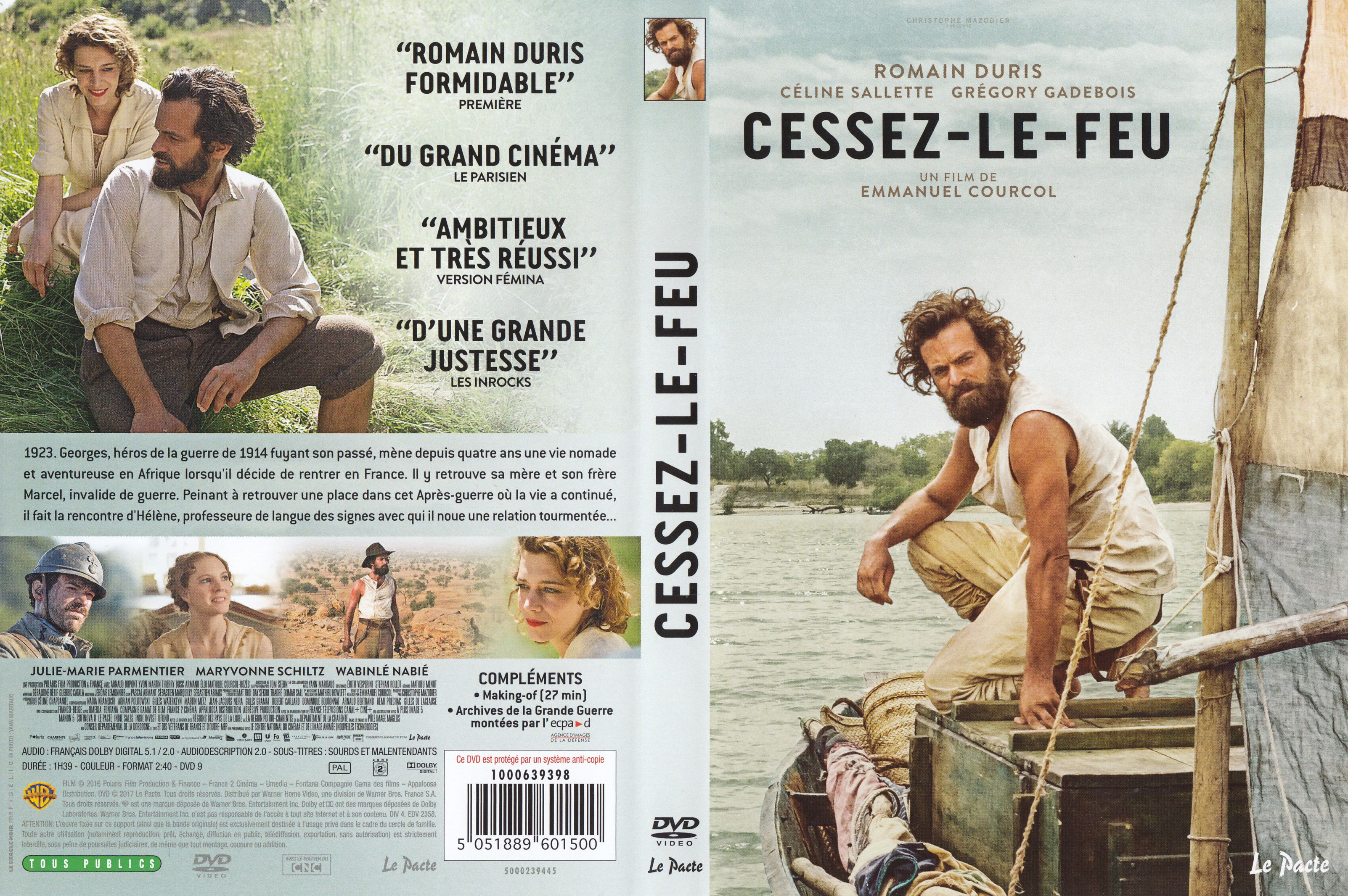 Jaquette DVD Cessez-le-feu