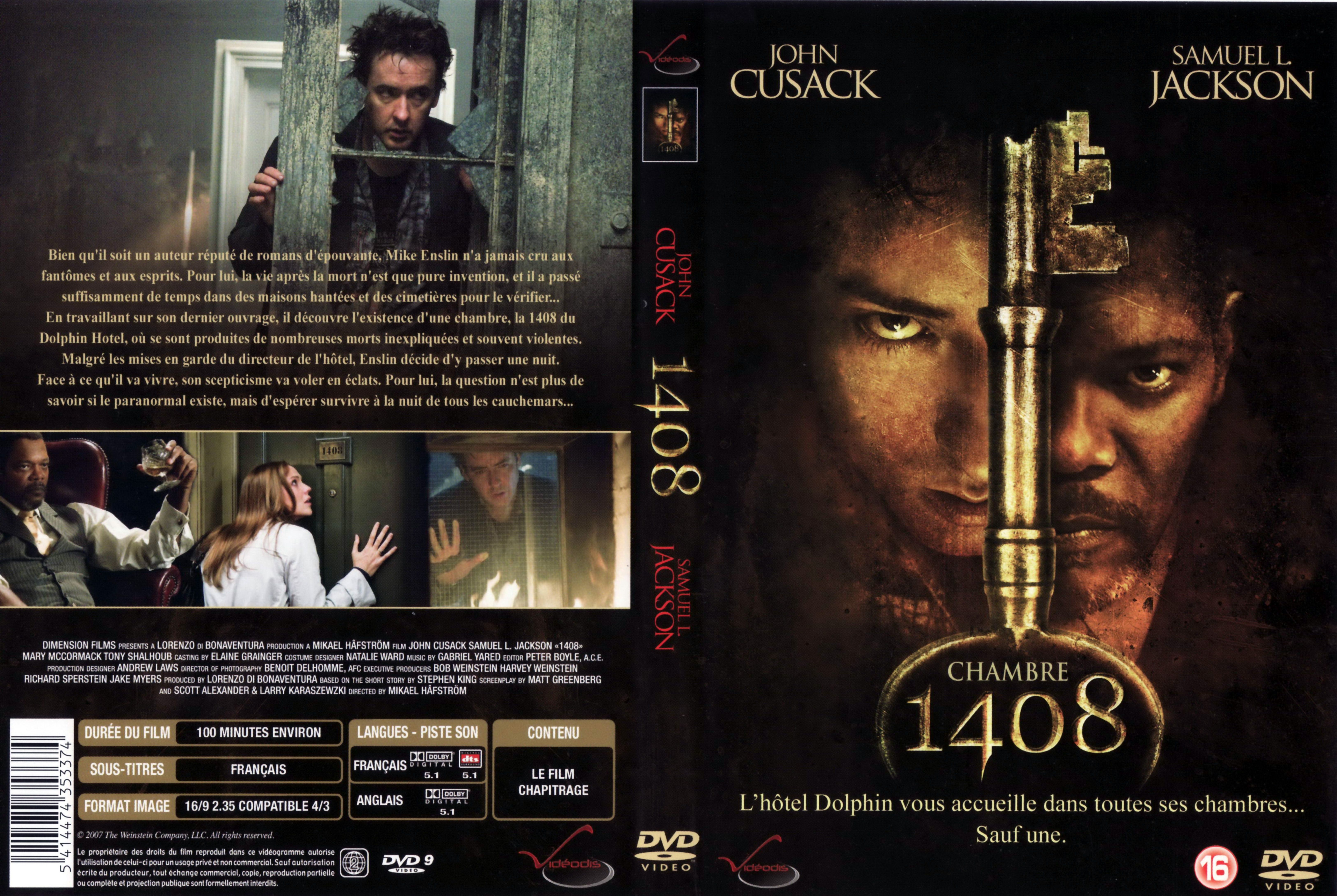 Jaquette DVD de Chambre 1408 v2 Cinéma Passion